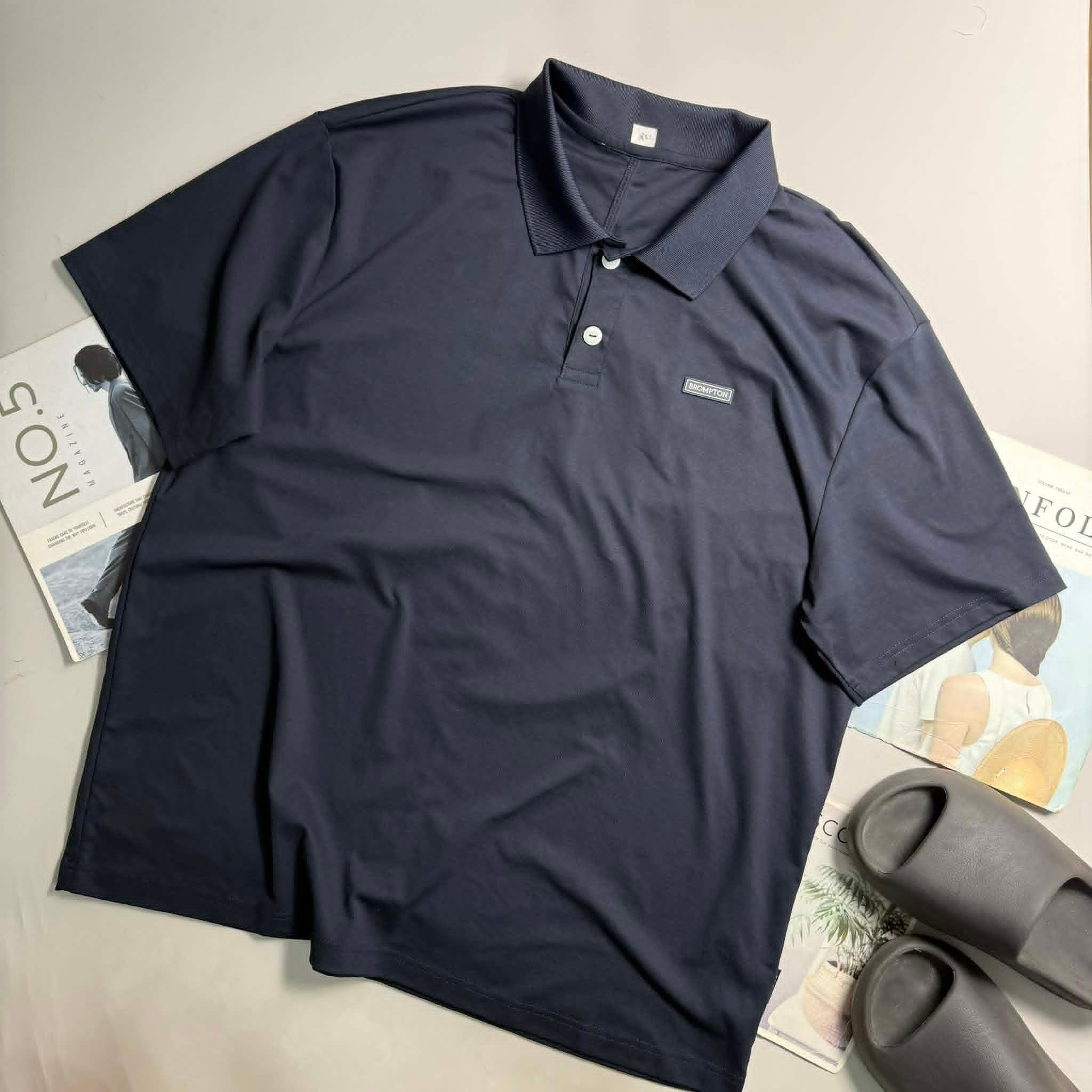 POLO BROMP.TON LOGO NGỰC VẢI SUPIMA 3695