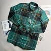SƠ MI DÀI TAY ZA.RA FLANNEL DẠ KẺ 4076