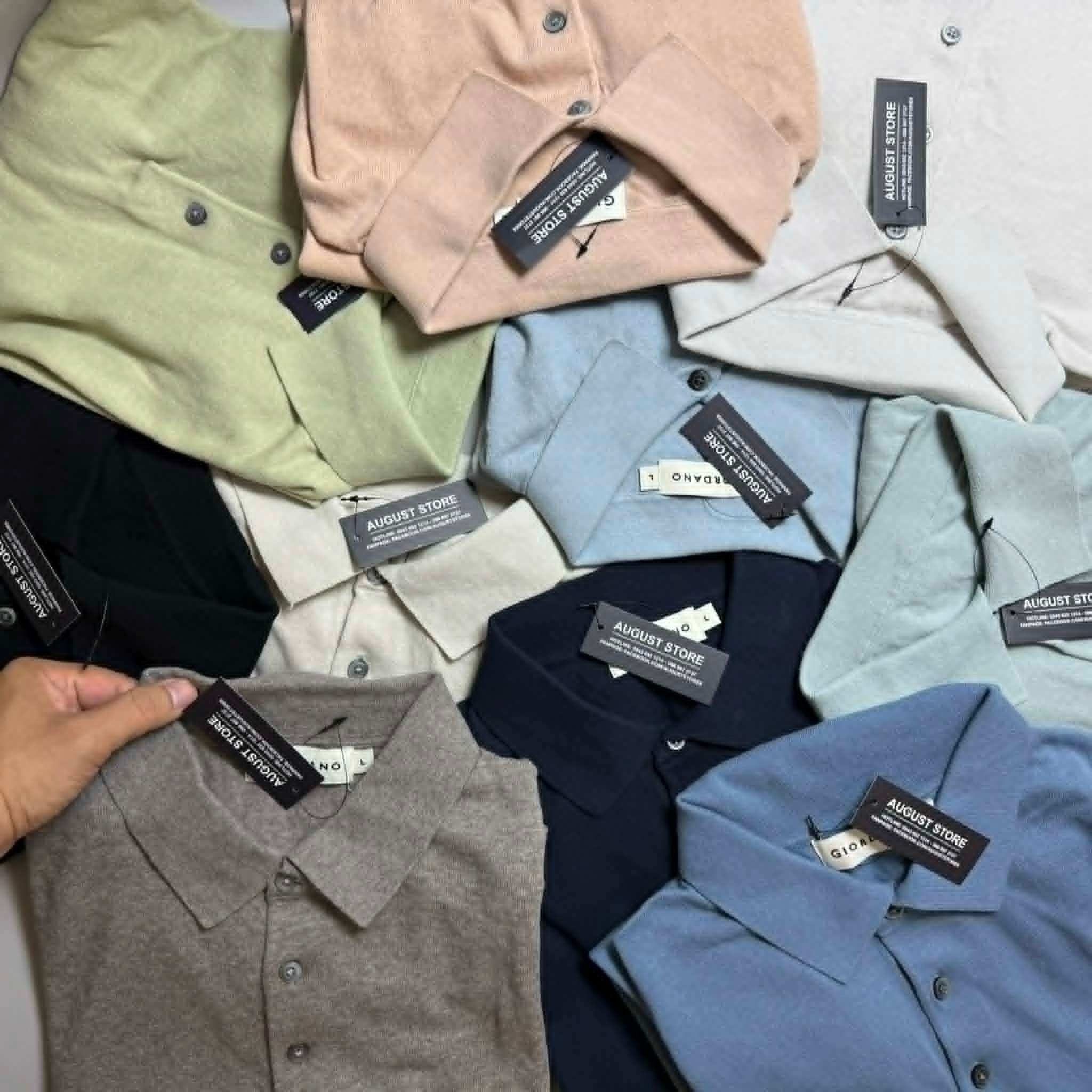 POLO LEN GIOR.DANO CỔ 3 KHUY 3926