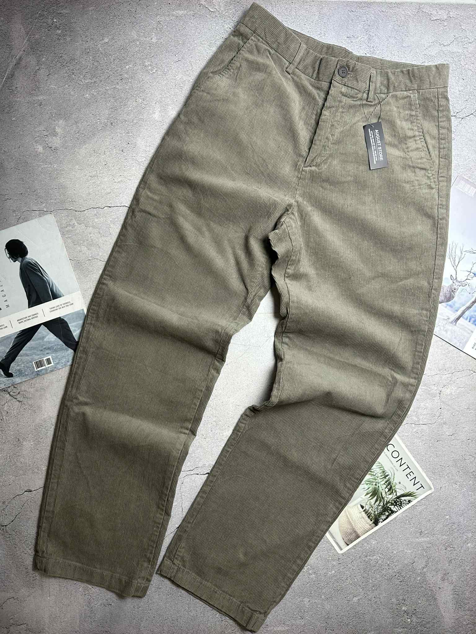 QUẦN NHUNG MU.SINSA CORDUROY REGULAR FIT 3788