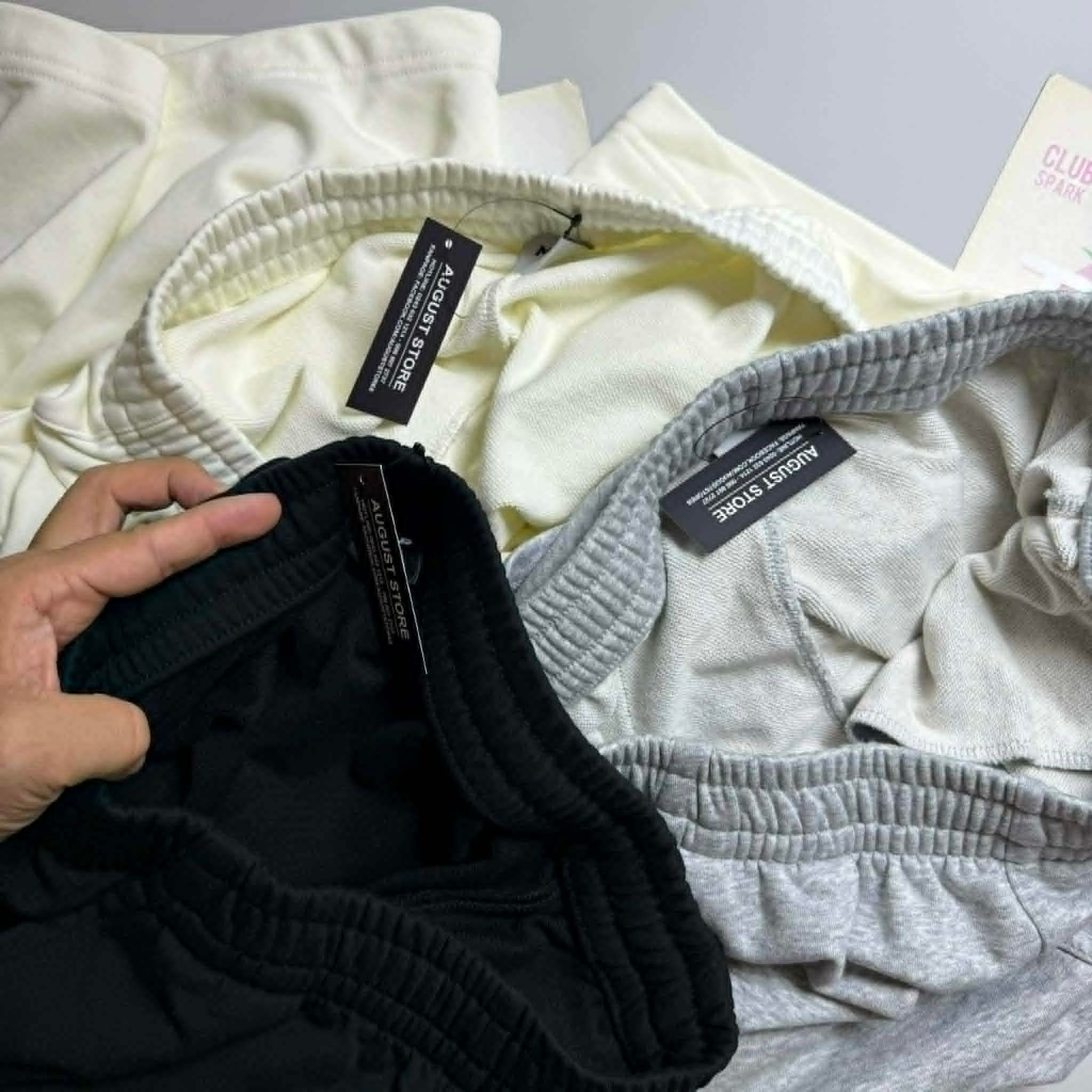 SHORT NỈ M.L.B BASIC MEGA LOGO 9IN 5458