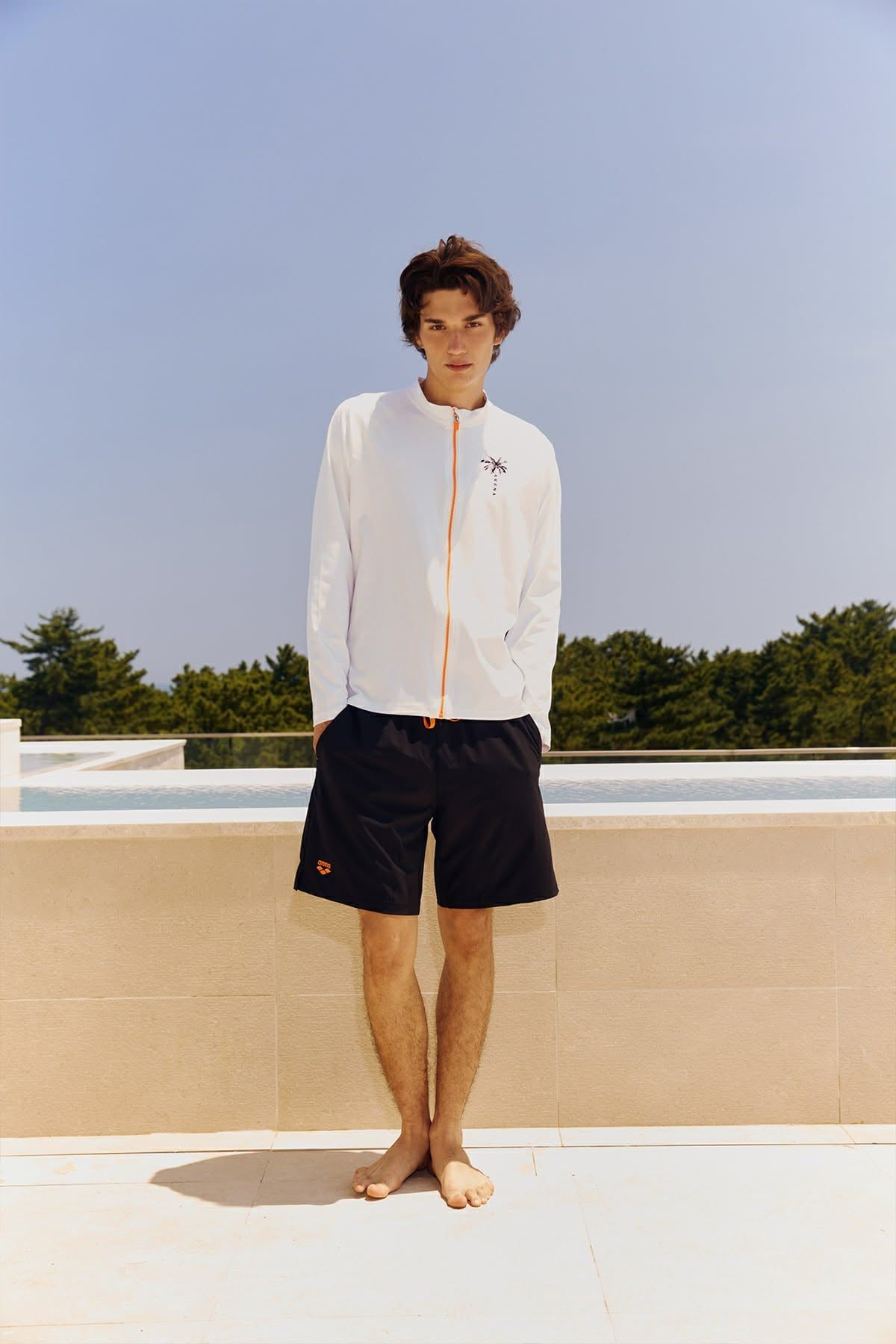 BỘ ĐỒ CHỐNG NẮNG ARENA RELAX FIT ZIP UP 5510