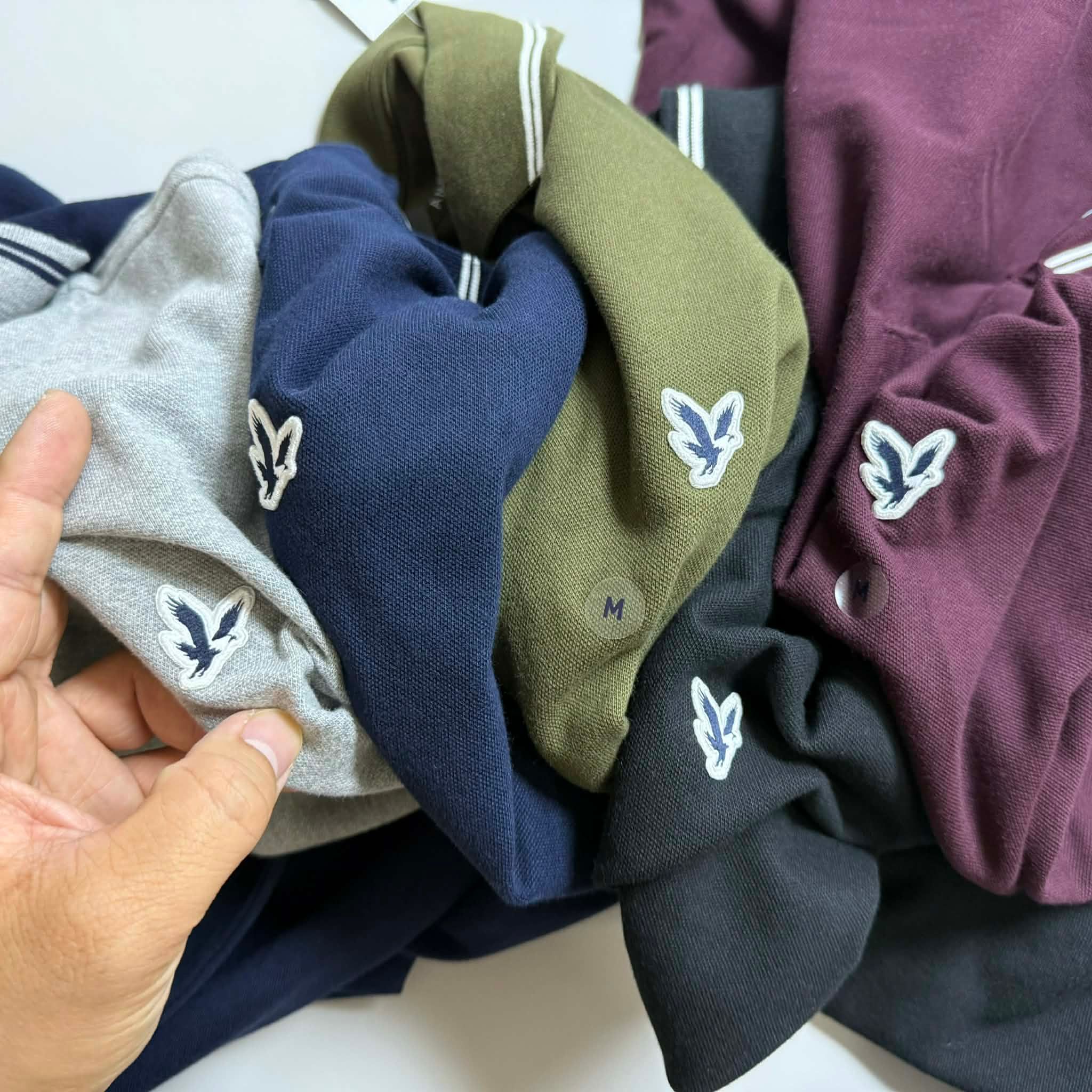 POLO AE LOGO NGỰC DÁNG SLIM FIT 7725