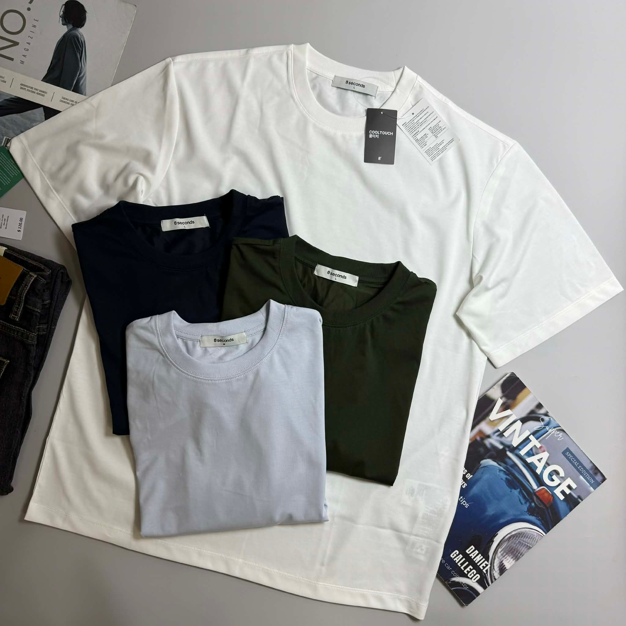 ÁO CỔ TRÒN 8.SECONDS COOL TOUCH 4297