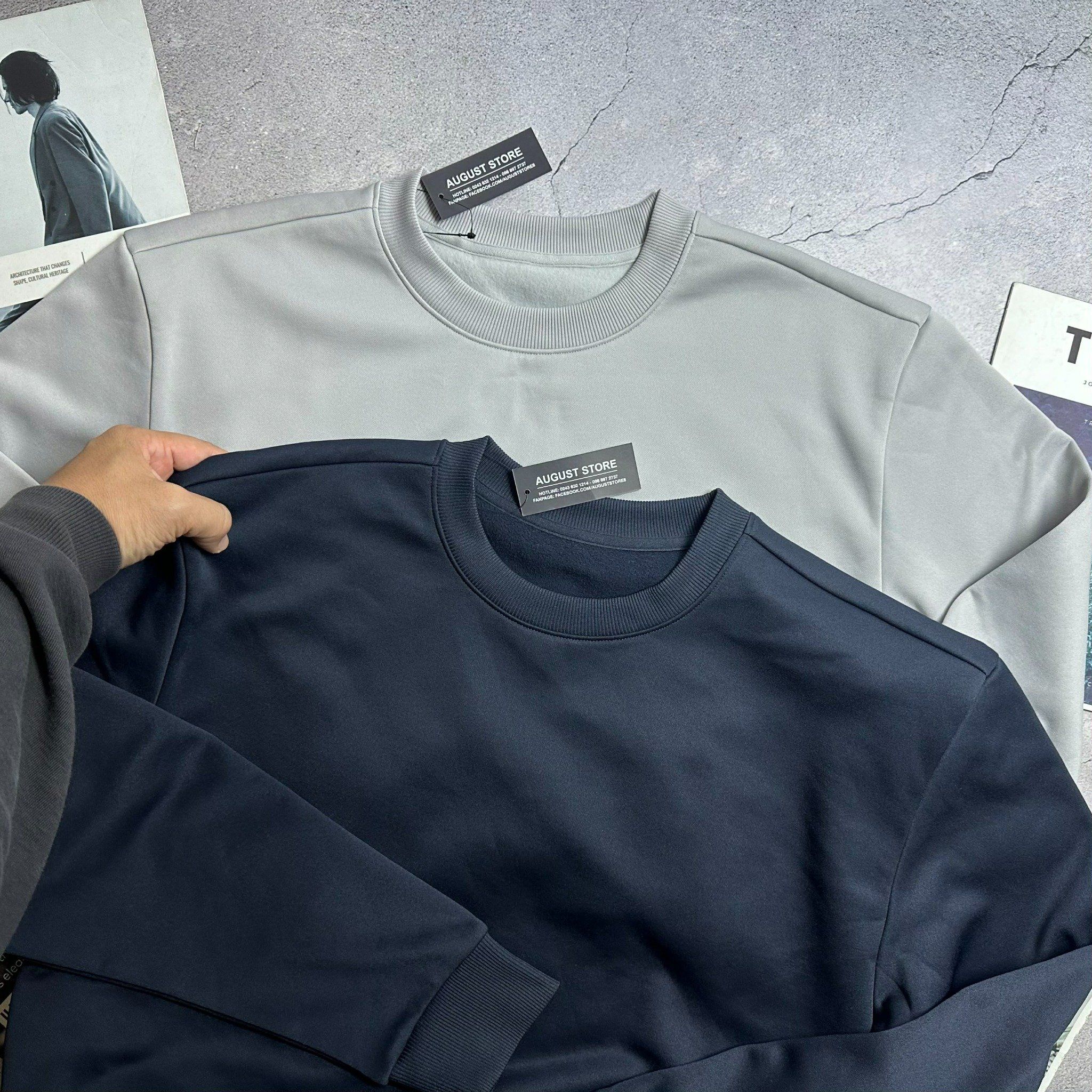 ÁO NỈ LÓT LÔNG AN.DAR BASIC 6636