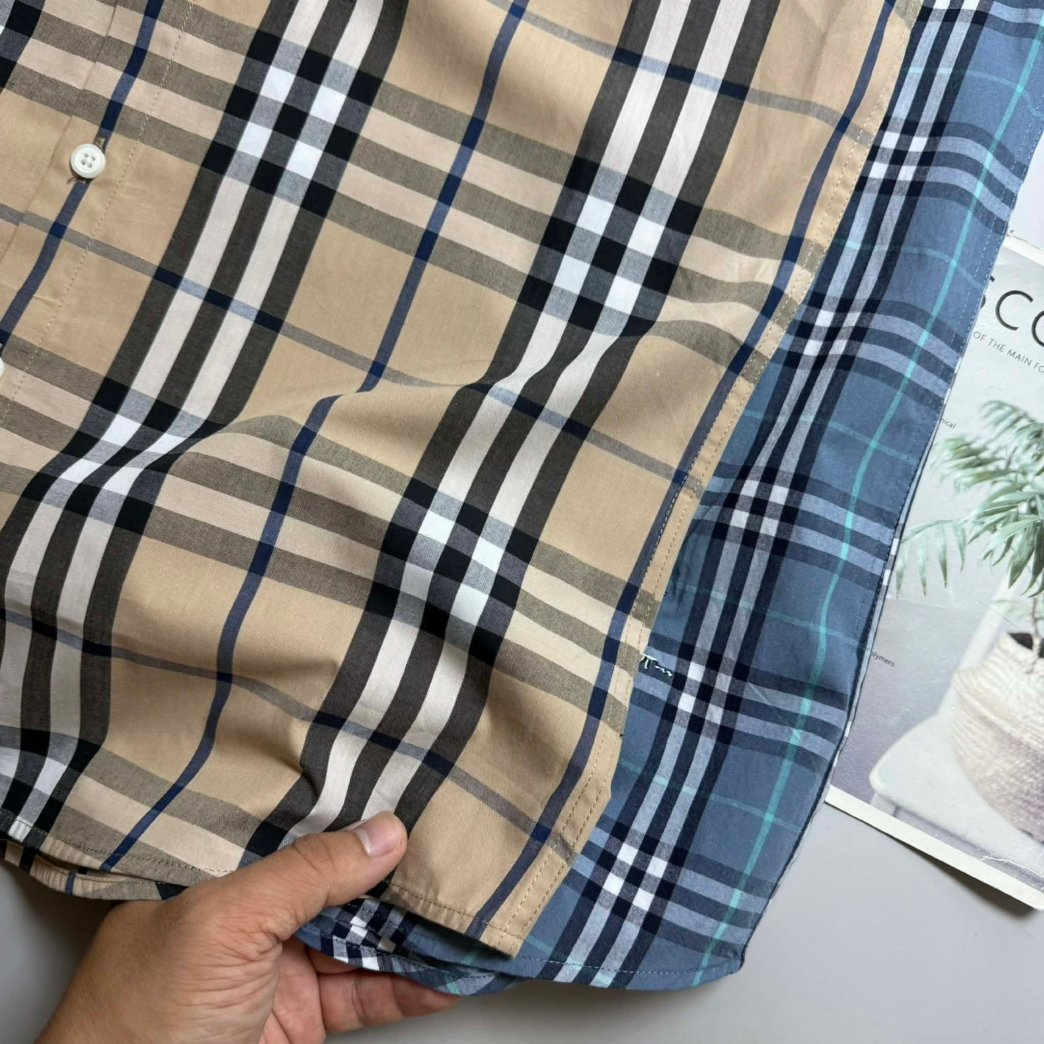 SƠ MI CT KẺ GXG SLIMFIT 3455