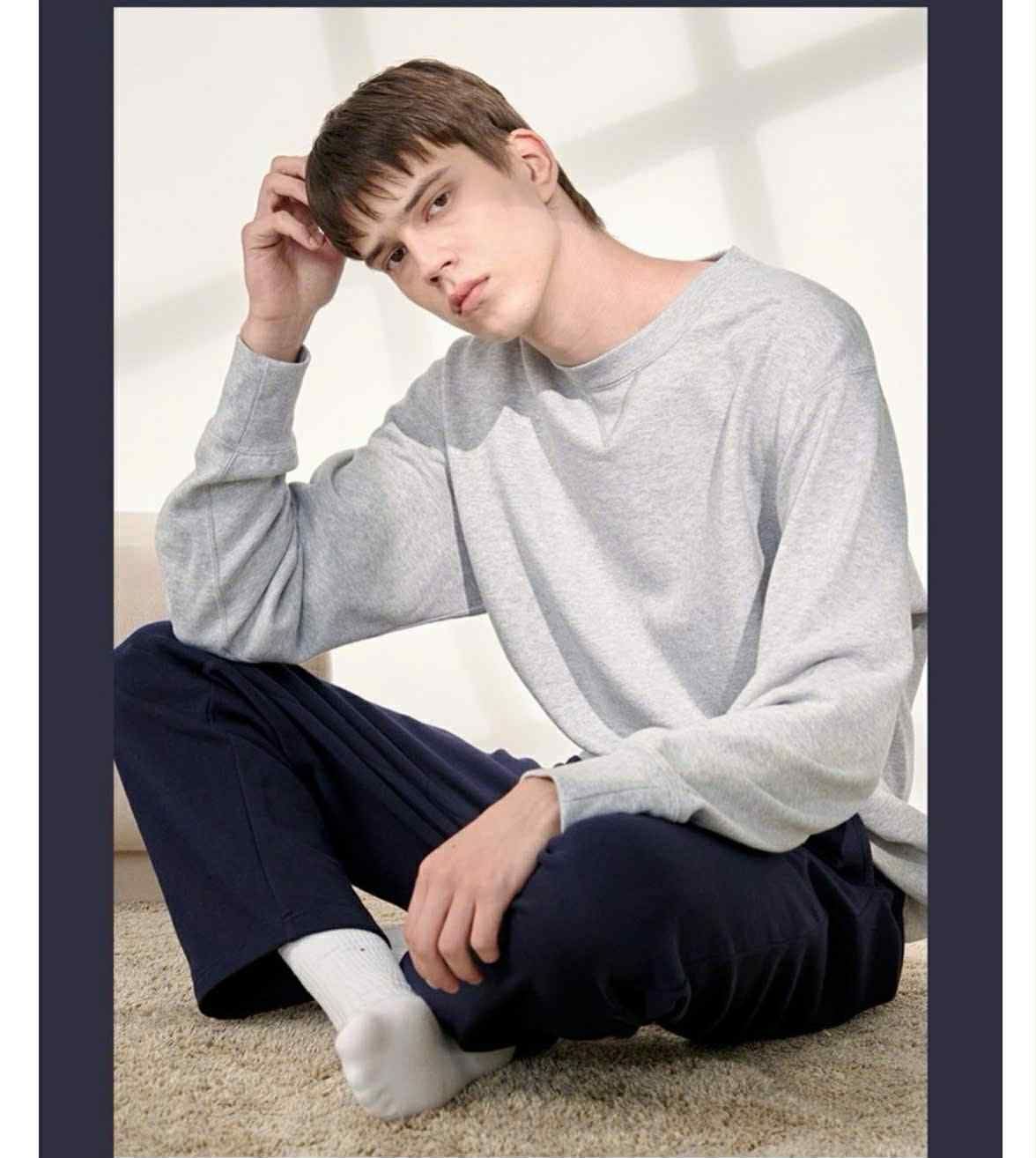 QUẦN NỈ LÓT LÔNG PU.MA DÁNG SUÔNG 3400