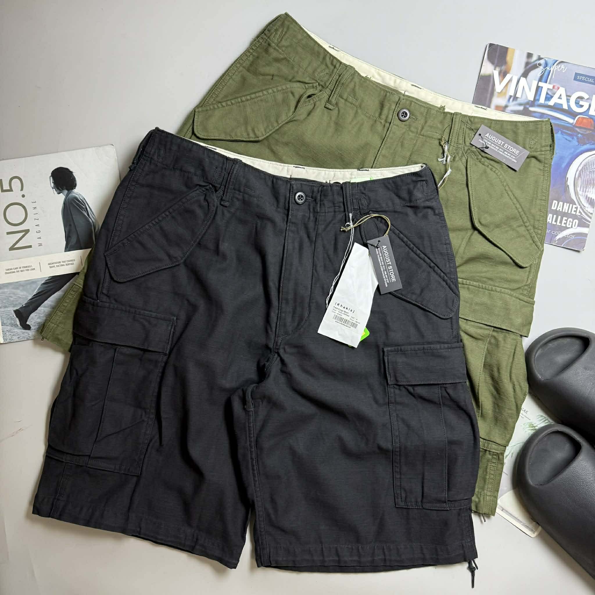 SHORT KAKI KHA.KIS TÚI HỘP 8115