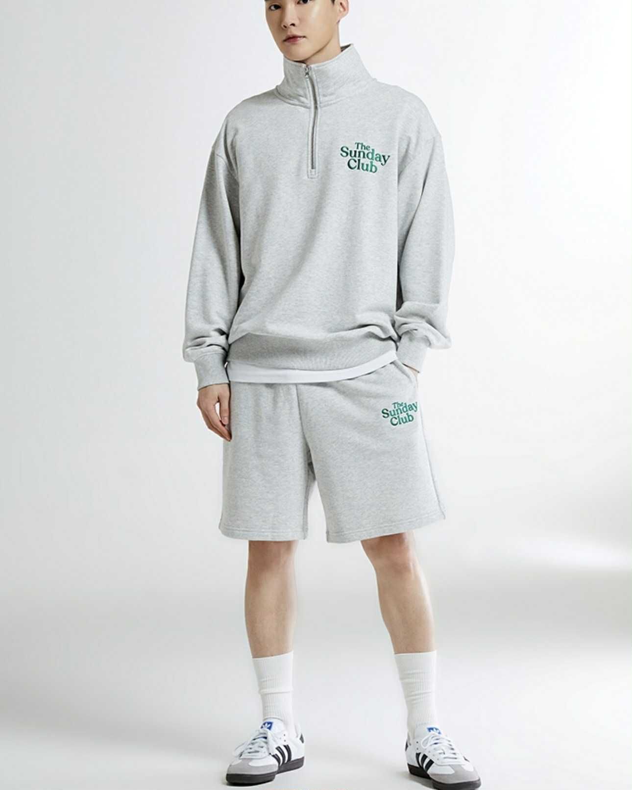 ÁO NỈ CỔ KHÓA SPAO THE SUNDAY CLUB 5219