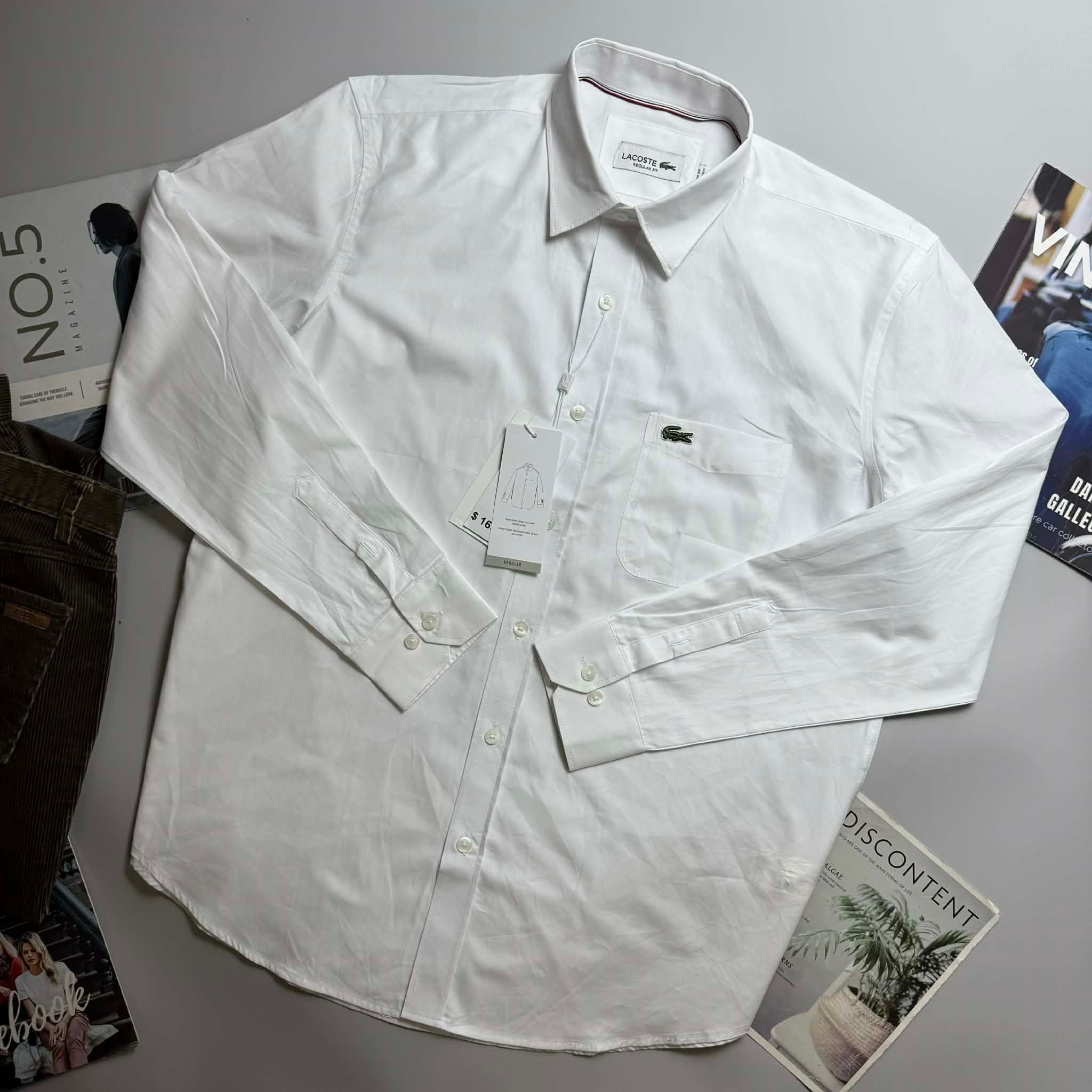 SƠ MI DT LA.COSTE TÚI NGỰC REGULAR FIT 6724