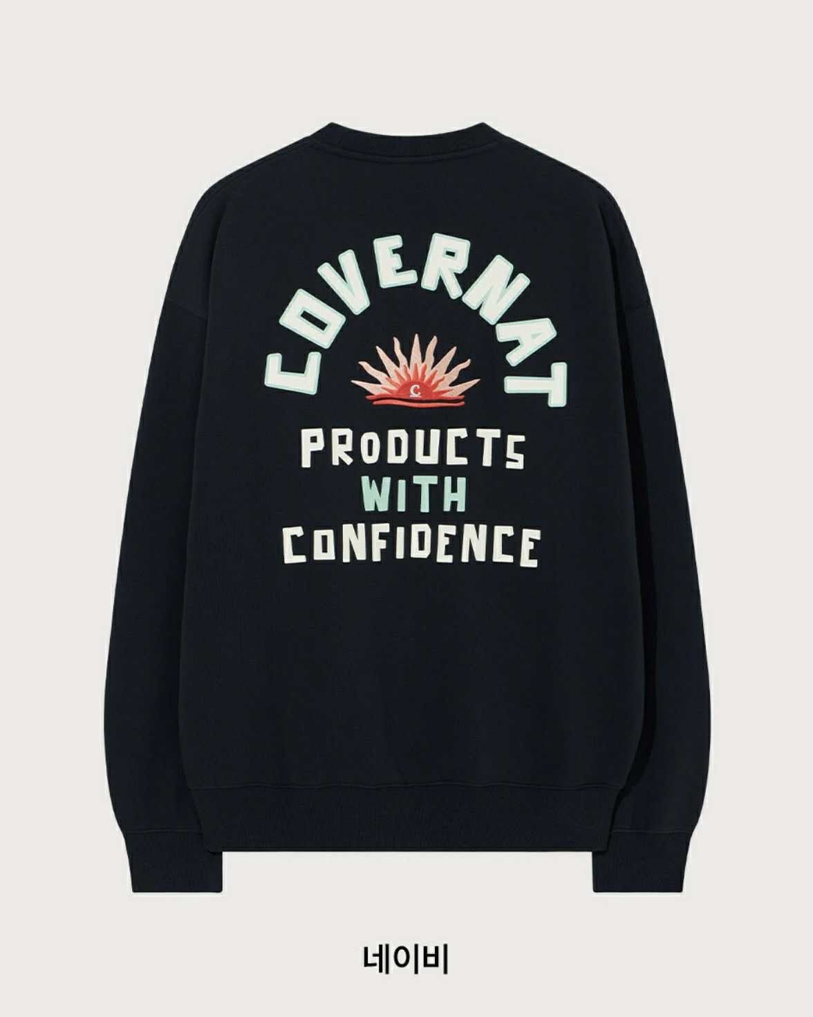 ÁO NỈ COVER.NAT THÊU HÌNH SUNSET GRAPHIC 6613