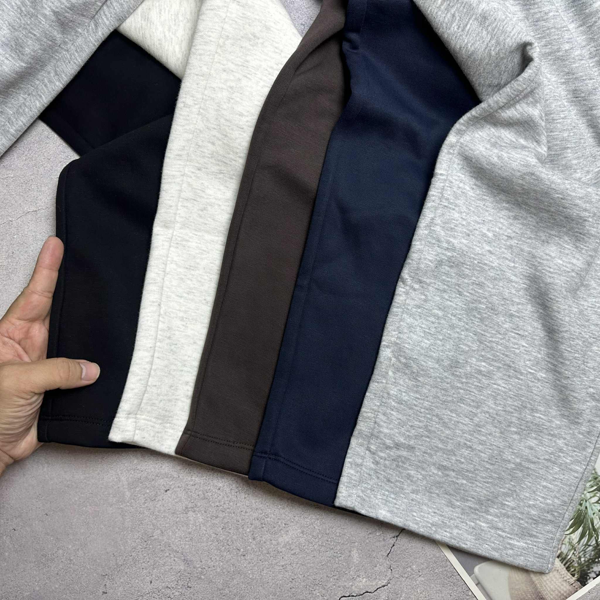 QUẦN NỈ SUÔNG LÓT LÔNG POL.HAM STRAIGHT 9364