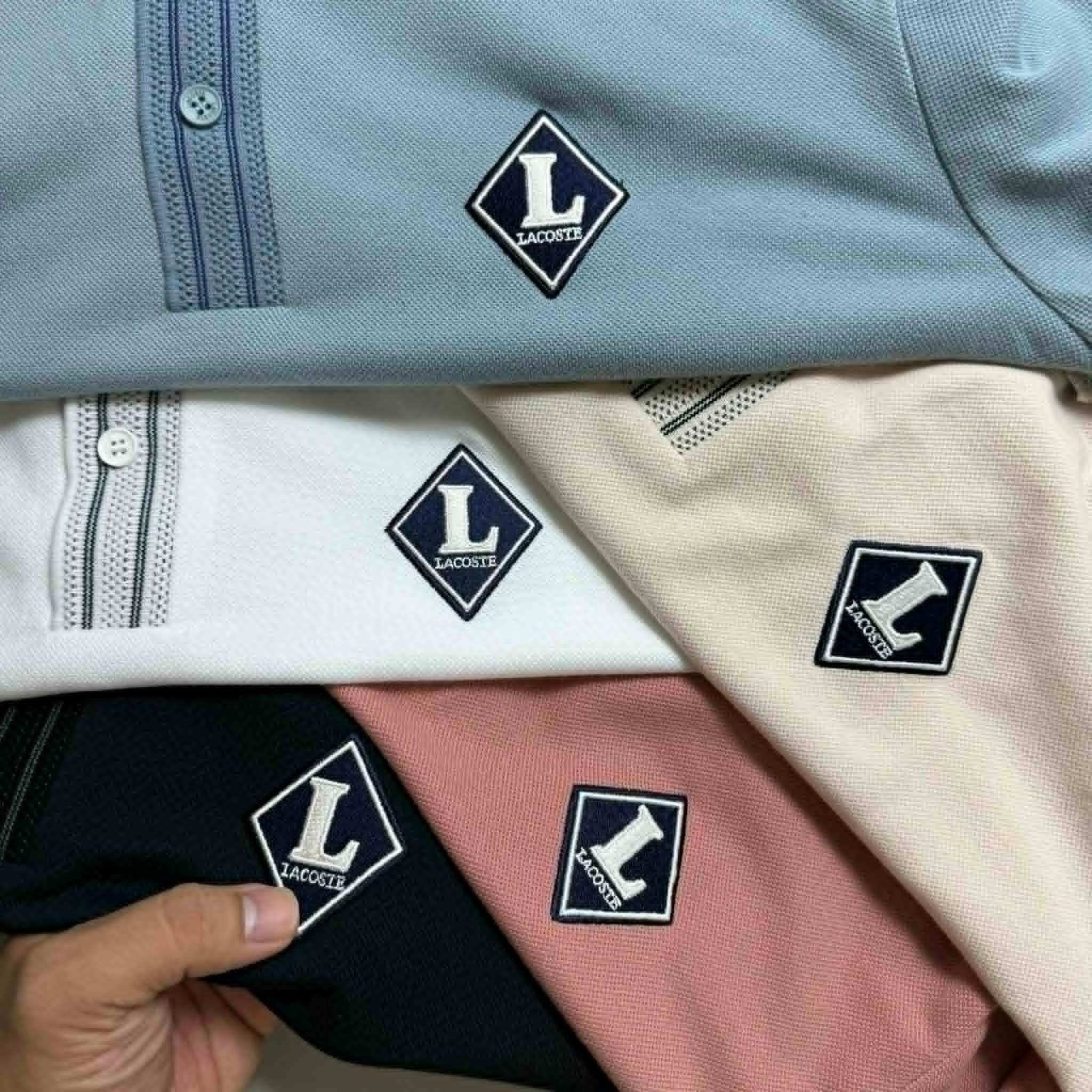 POLO LA.COSTE LOGO L THÊU NGỰC 7658