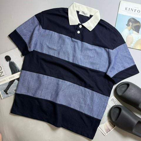 POLO KẺ NGANG MIND.BRIDGE COUTURE 6162