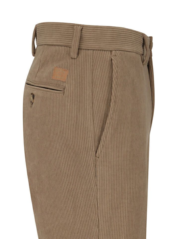 QUẦN NHUNG KẺ TĂM OL.ZEN STANDARD FIT 3032