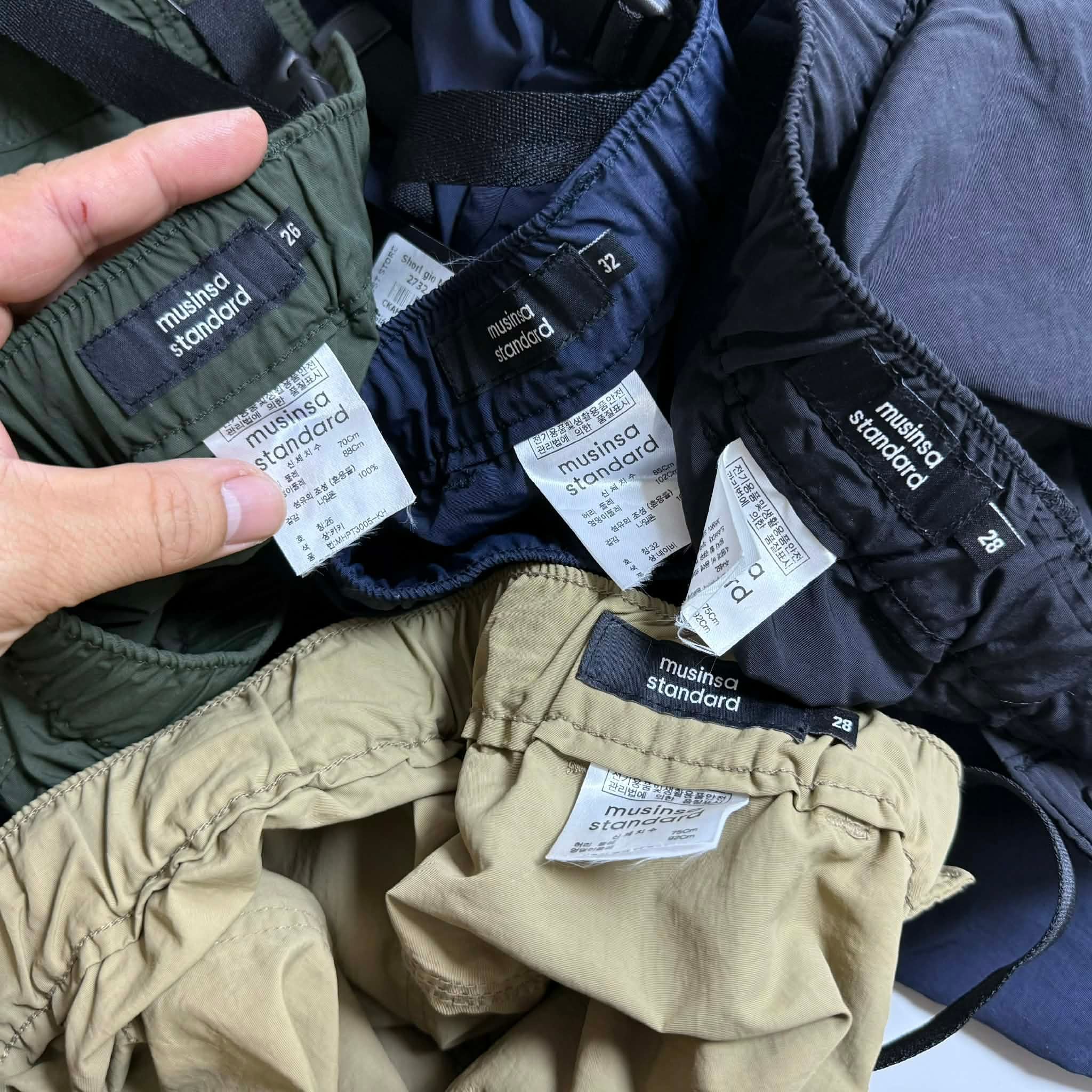 SHORT GIÓ MU.SINSA UTILITY KÈM BELT 2732