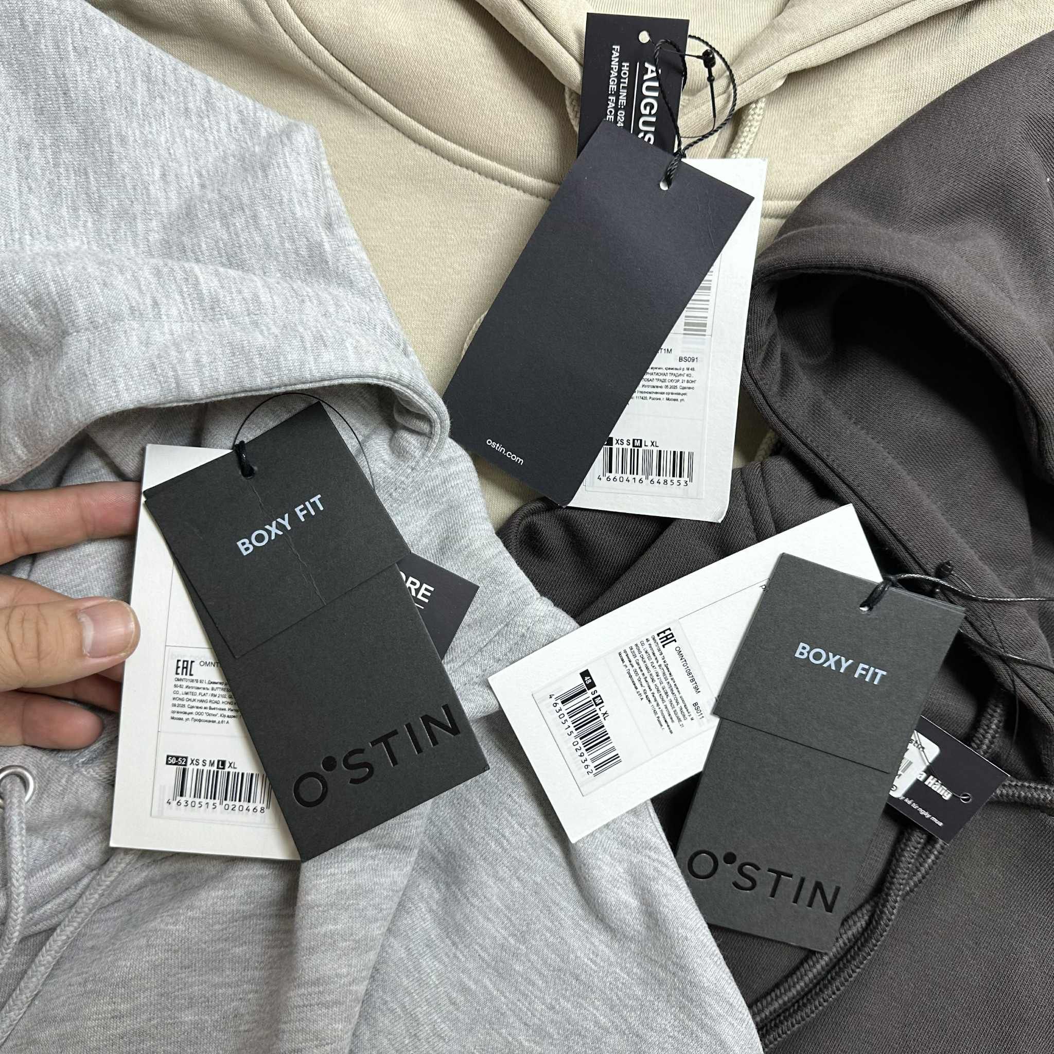 HOODIE NỈ MŨ OS.TIN BASIC 5154