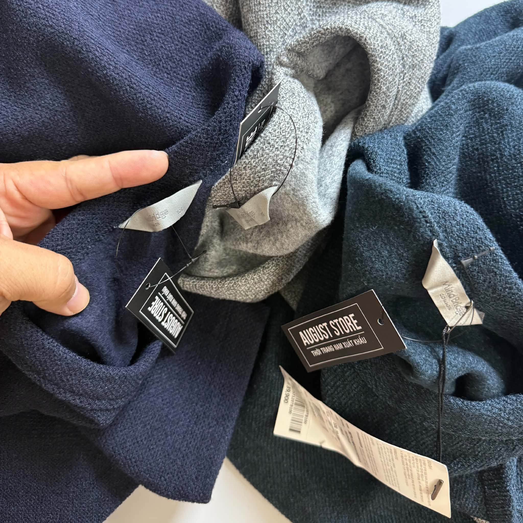 ÁO LEN LÓT NỈ MIND.BRIDGE WARM BRUSHED 7282
