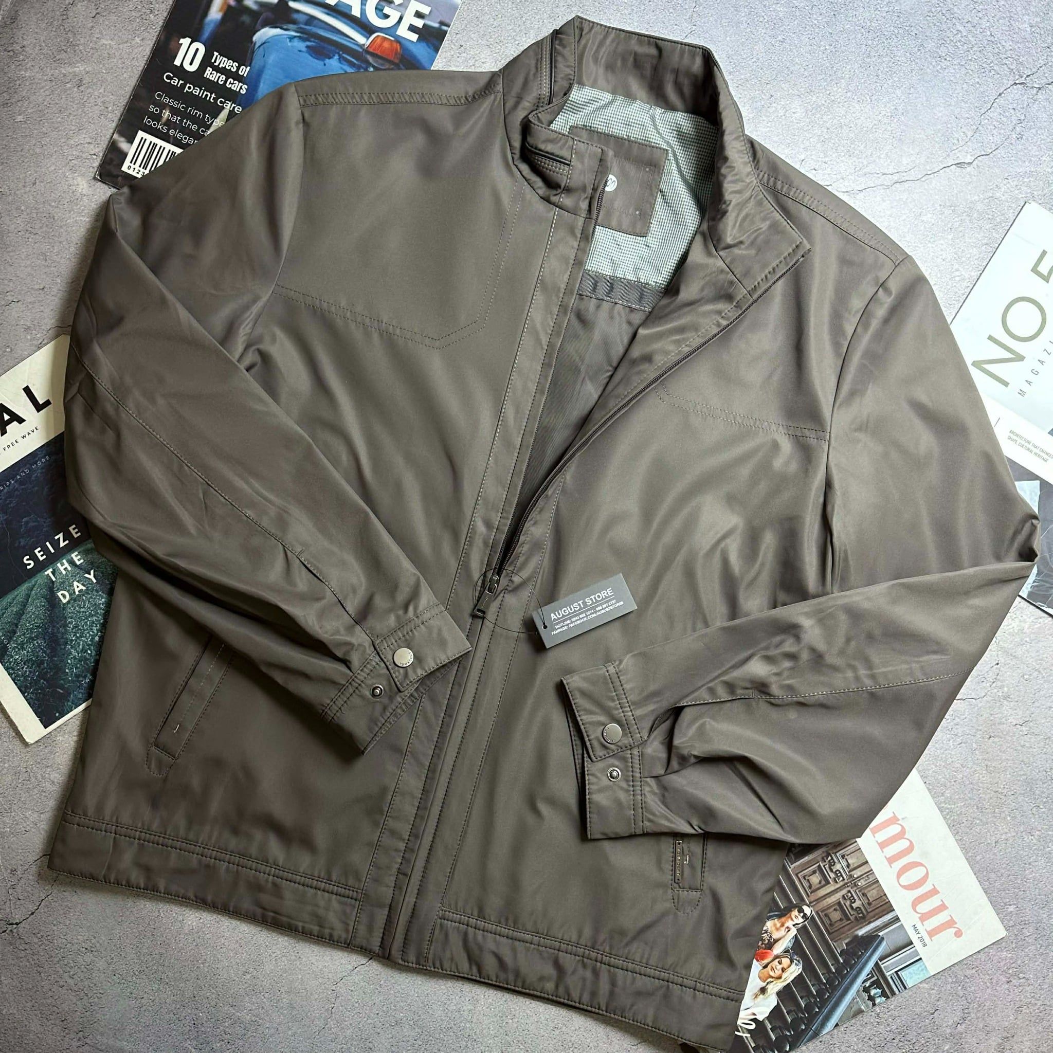 AK GIÓ VẢI CHỐNG NƯỚC TOWN.GENT 1831