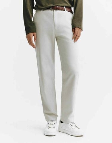 CHINO KAKI GIOR.DANO COTTON TWILL TAPERED FIT 4960