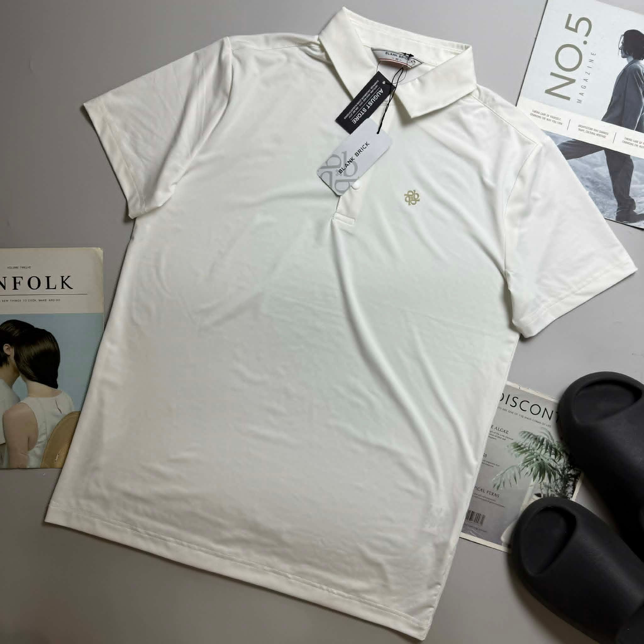 POLO BLANK.BRICK GOLF LOGO NGỰC 5337