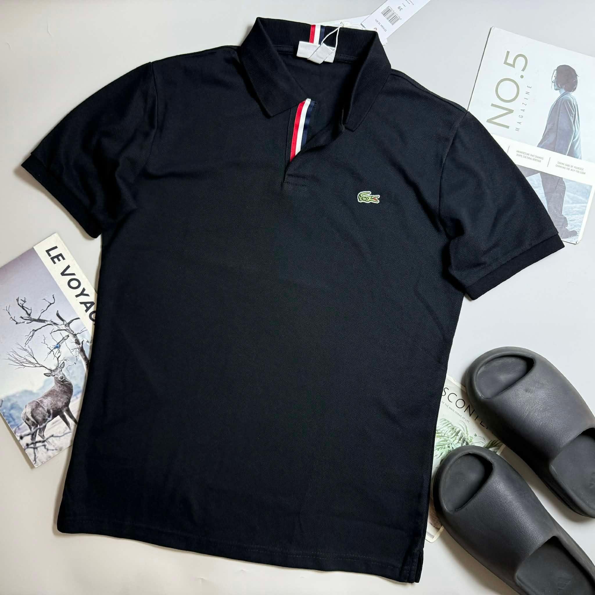 POLO LA.COSTE CỔ CỜ PHÁP SLIM 7630