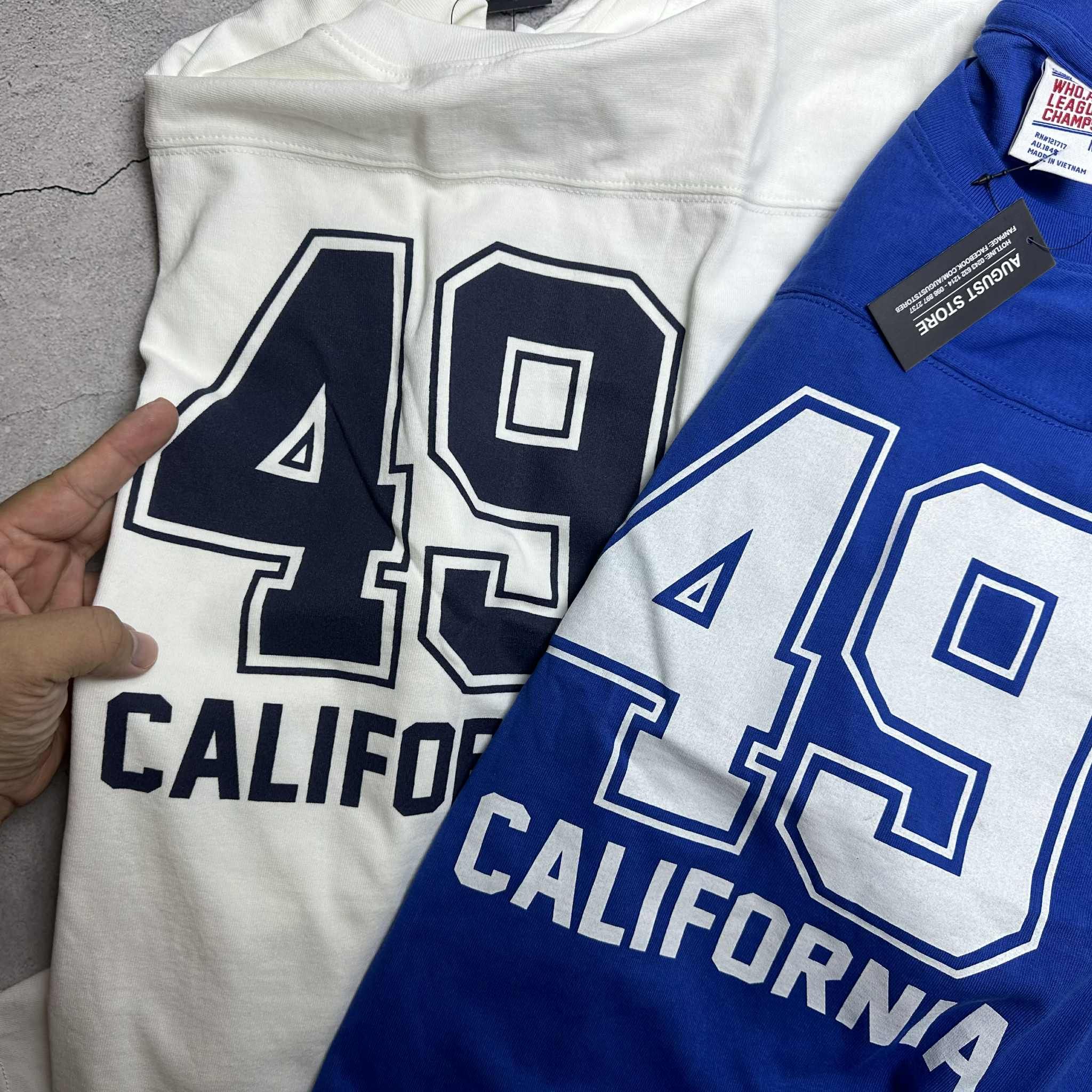 ÁO DT WHO.AU 49 CALIFORNIA UNISEX MẶC ĐÔI 7116