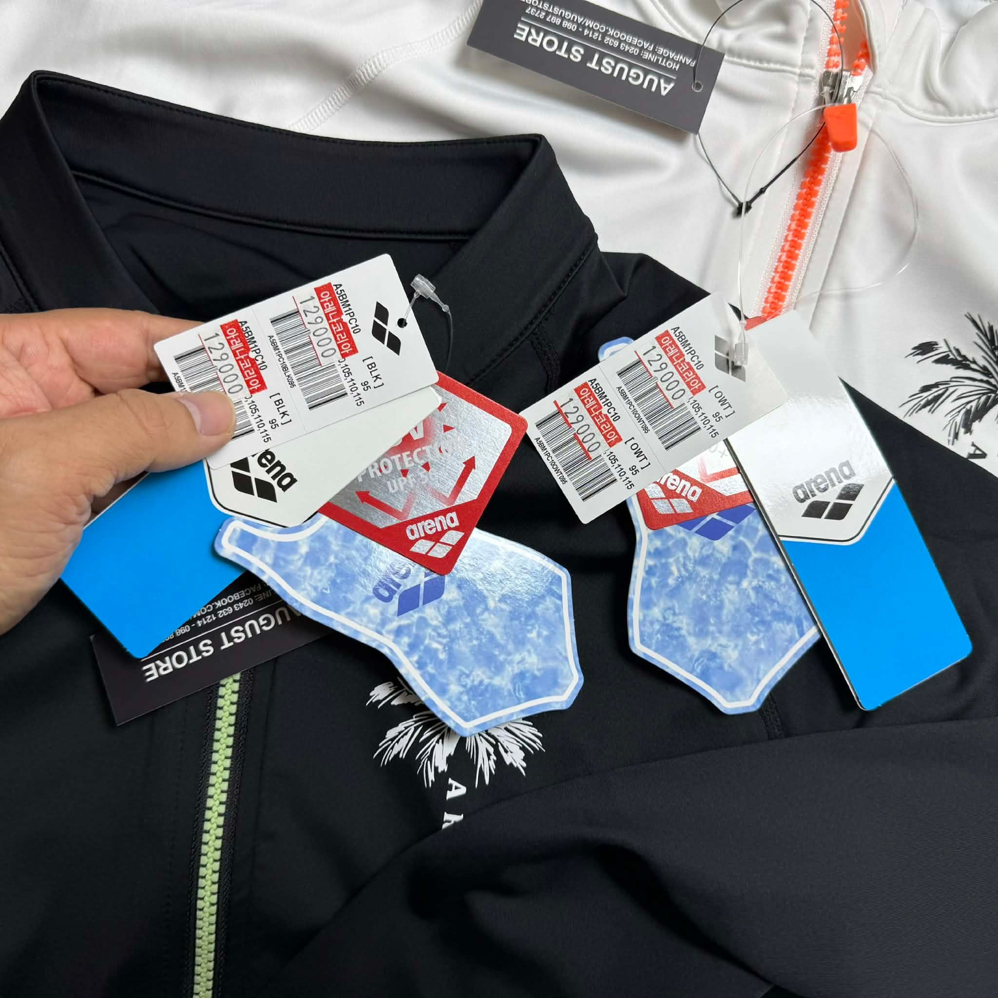 BỘ ĐỒ CHỐNG NẮNG ARENA RELAX FIT ZIP UP 5510