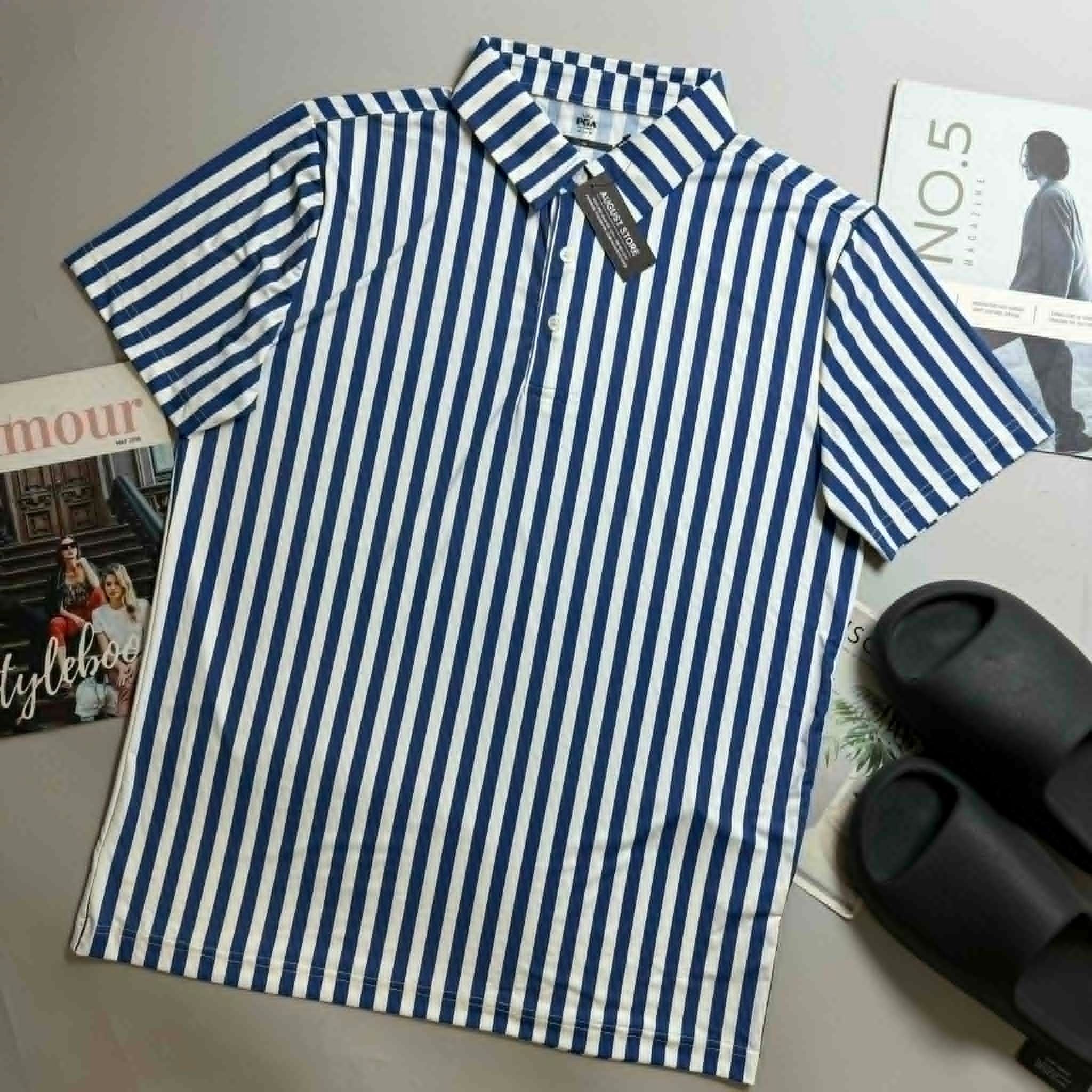 POLO P.G.A GOLF VẢI THUN LẠNH 5098