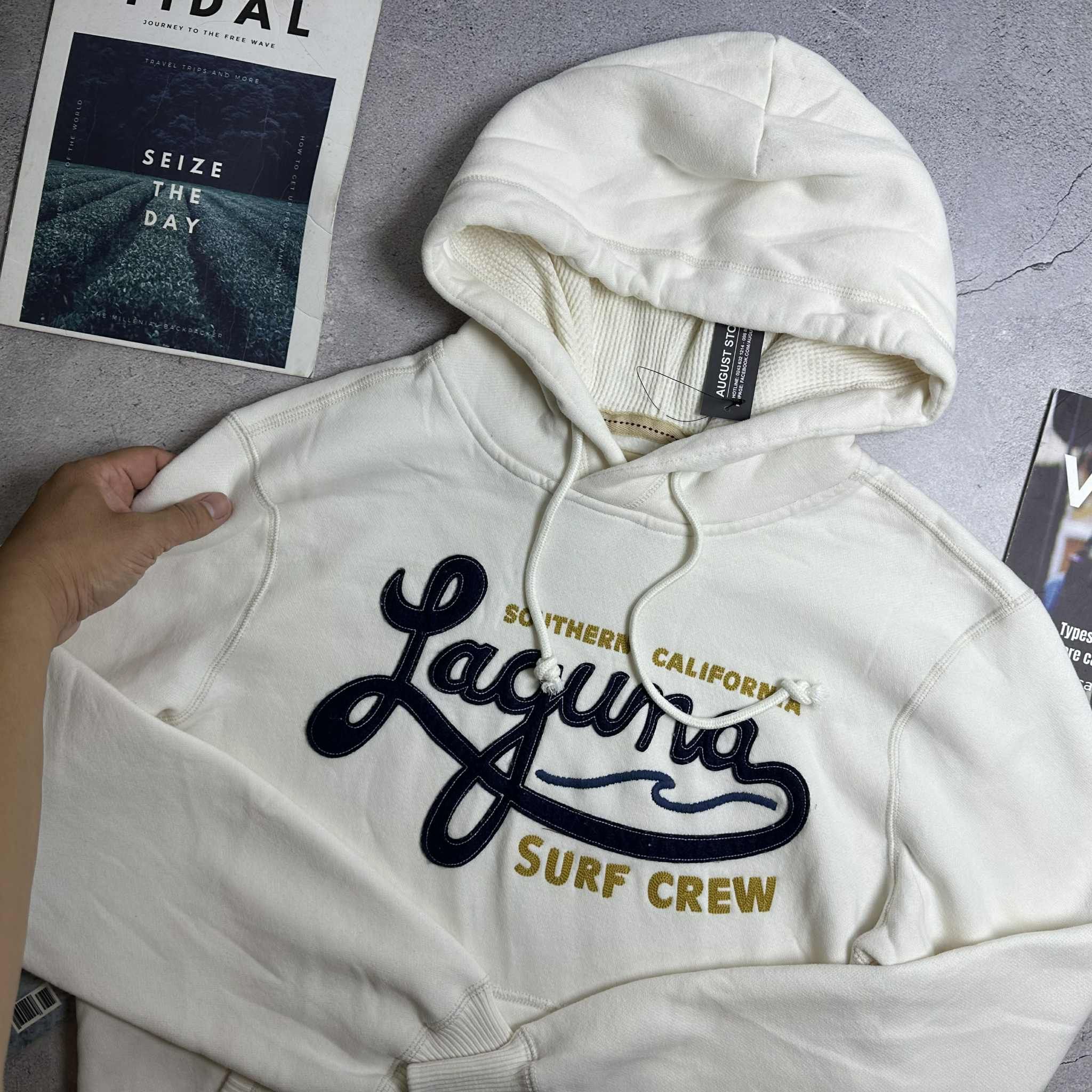 HOODIE NỈ MŨ HOL.LISTER SURFBOARDS 6192