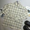 SƠ MI DT SP.AO KẺ CARO TÚI NGỰC OVERSIZE 3912