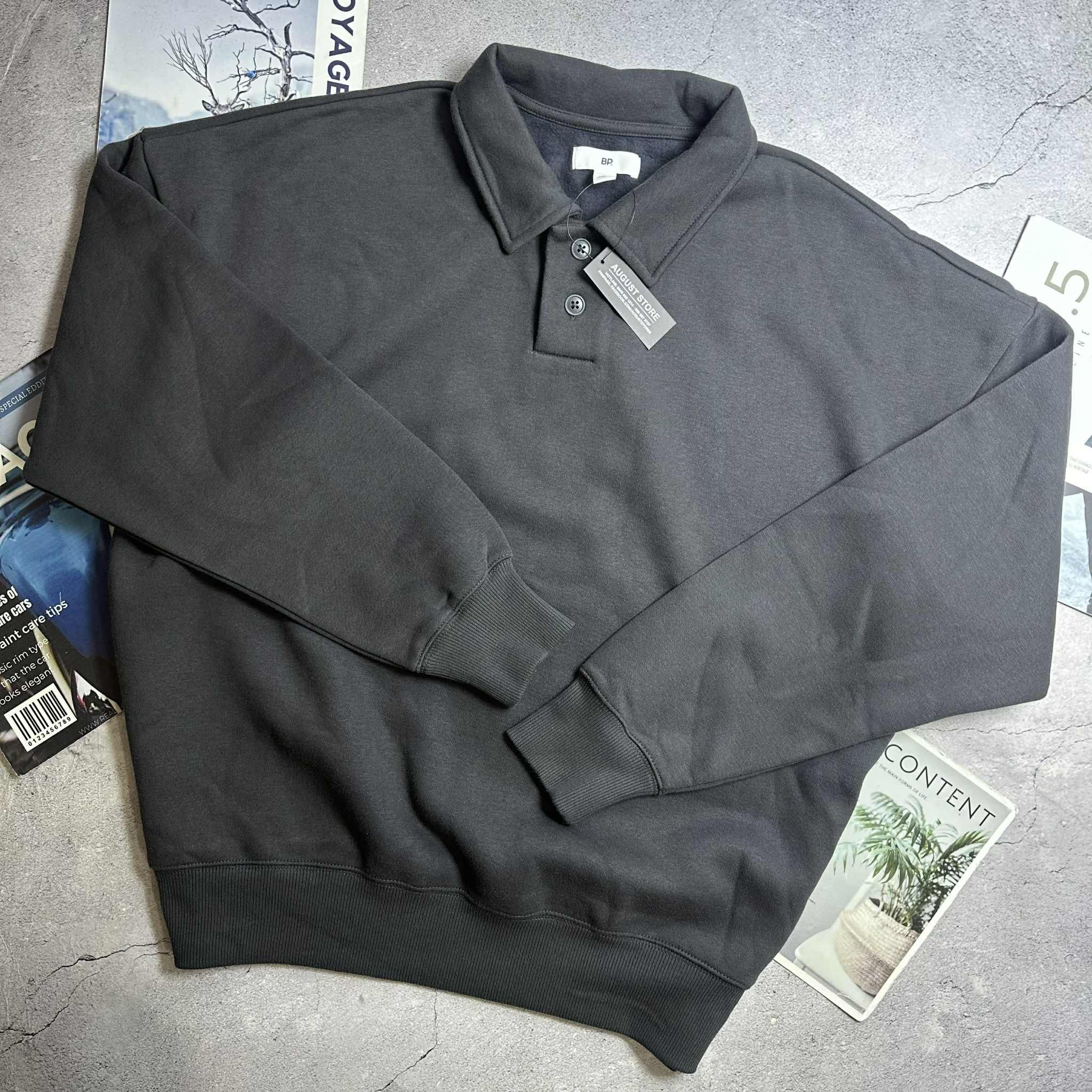 POLO NỈ CỔ CÀI KHUY BP. BASIC 5195