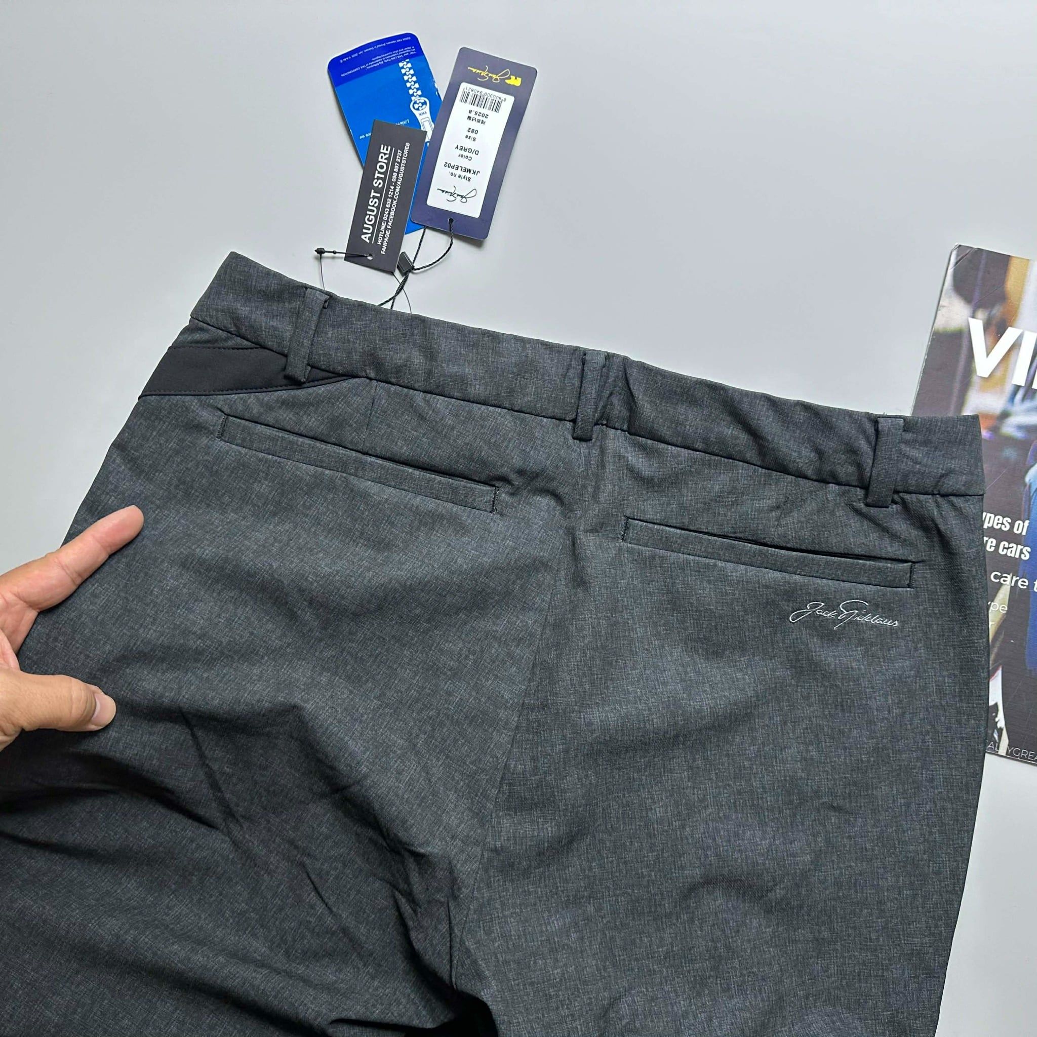 QUẦN VẢI GOLF LÓT NỈ JACK NICKLAUS 4508