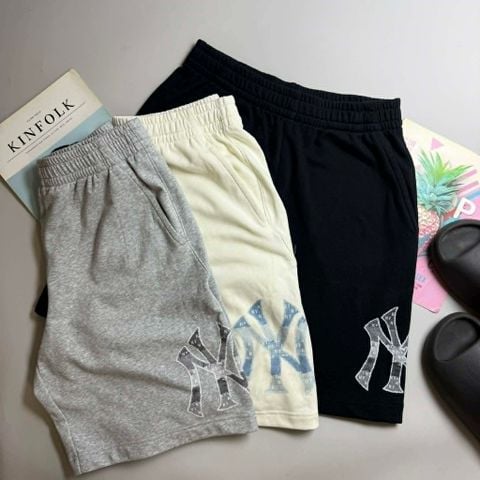 SHORT NỈ M.L.B BASIC MEGA LOGO 9IN 5458