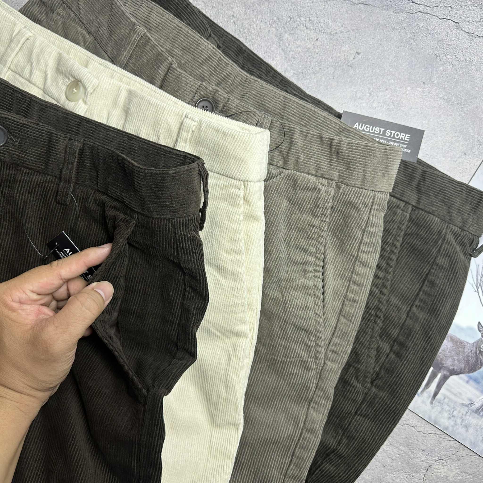 QUẦN NHUNG MU.SINSA CORDUROY REGULAR FIT 3788