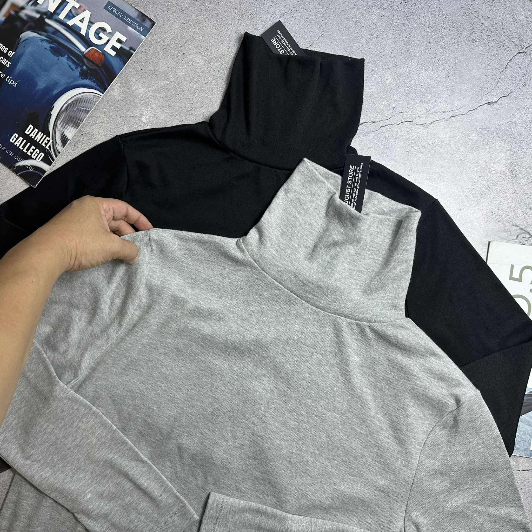 ÁO NỈ DT CỔ LỌ CA.RET BASIC 6083