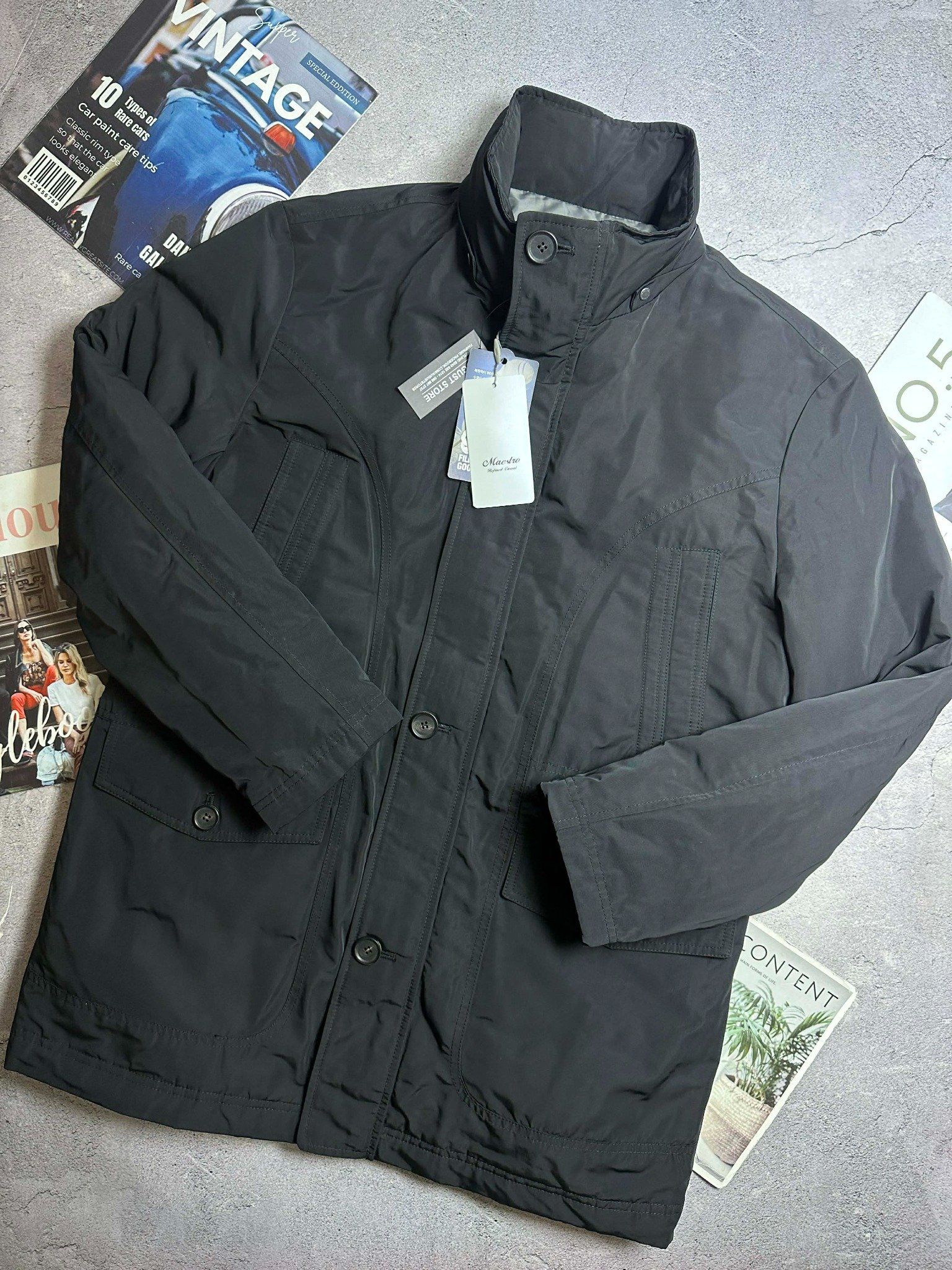 PARKA LÔNG VŨ DÁNG LỬNG MAES.TRO 1817