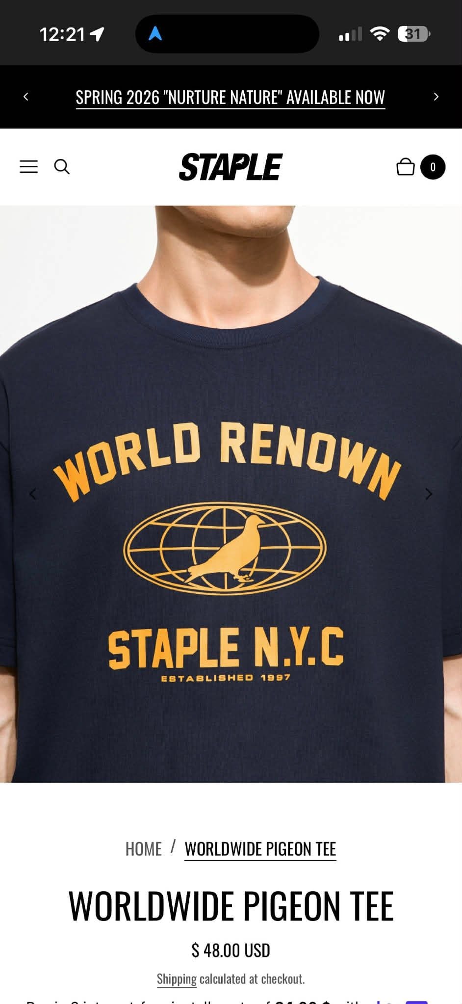 ÁO CỔ TRÒN STAP.LE NHIỀU MẪU 5593