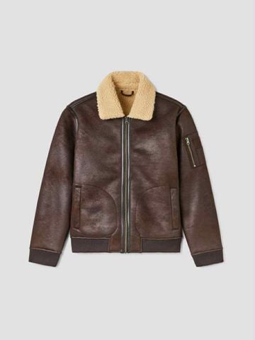 AK BOMBER DA CỔ LÔNG SHERPA DEV.RED 7976