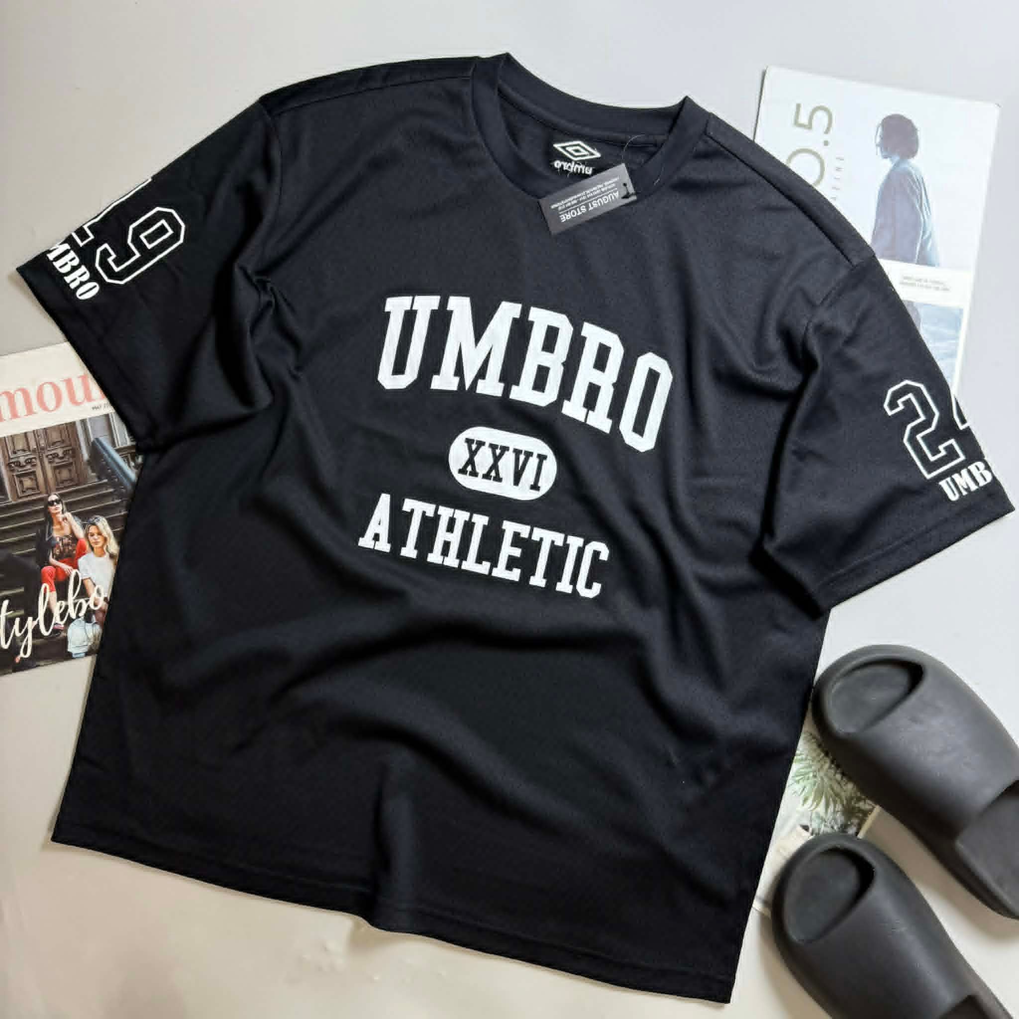 ÁO CT UM.BRO MESH GRAPHIC LOGO UNISEX 5513