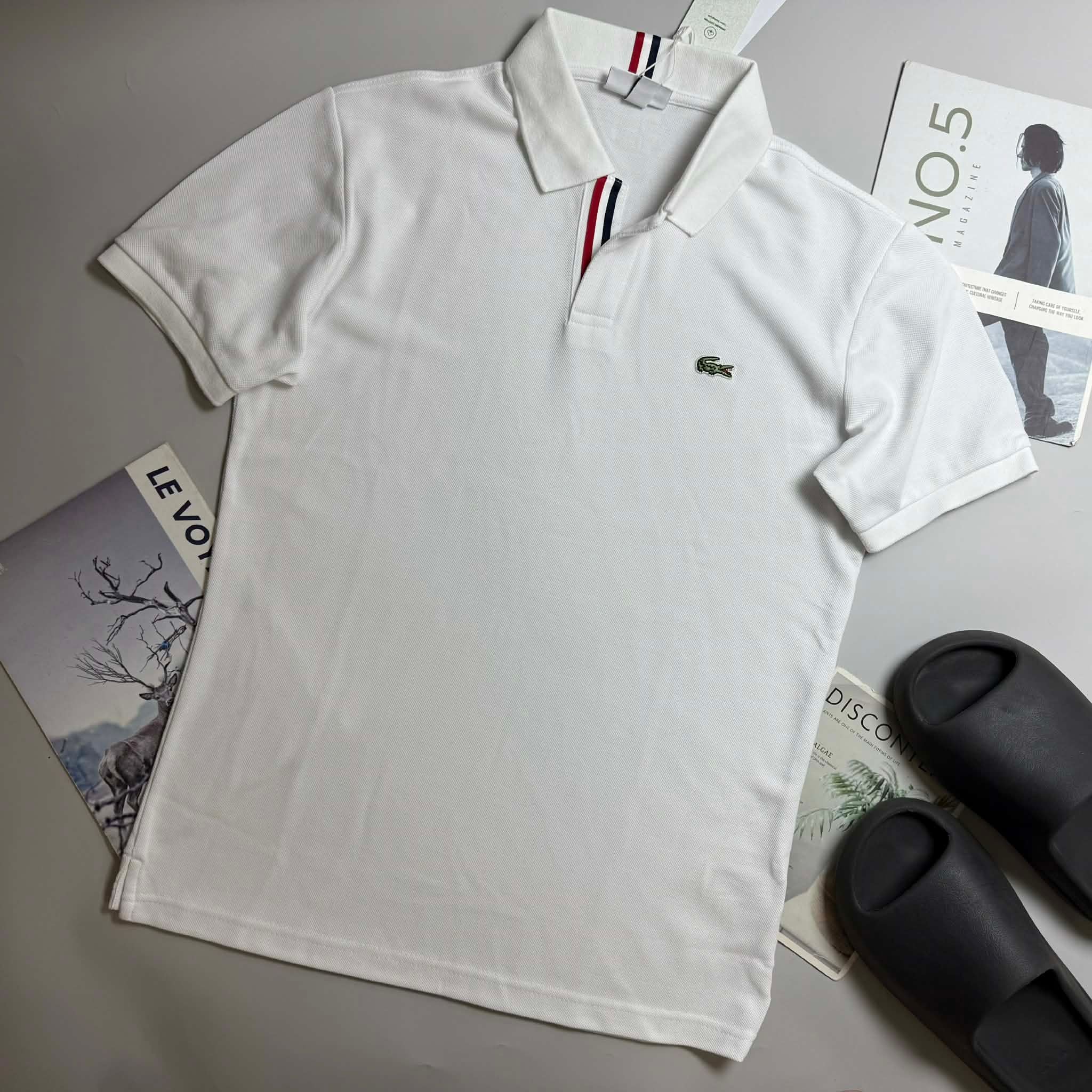 POLO LA.COSTE CỔ CỜ PHÁP SLIM 7630