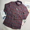SƠ MI DÀI TAY ZA.RA FLANNEL DẠ KẺ 4076