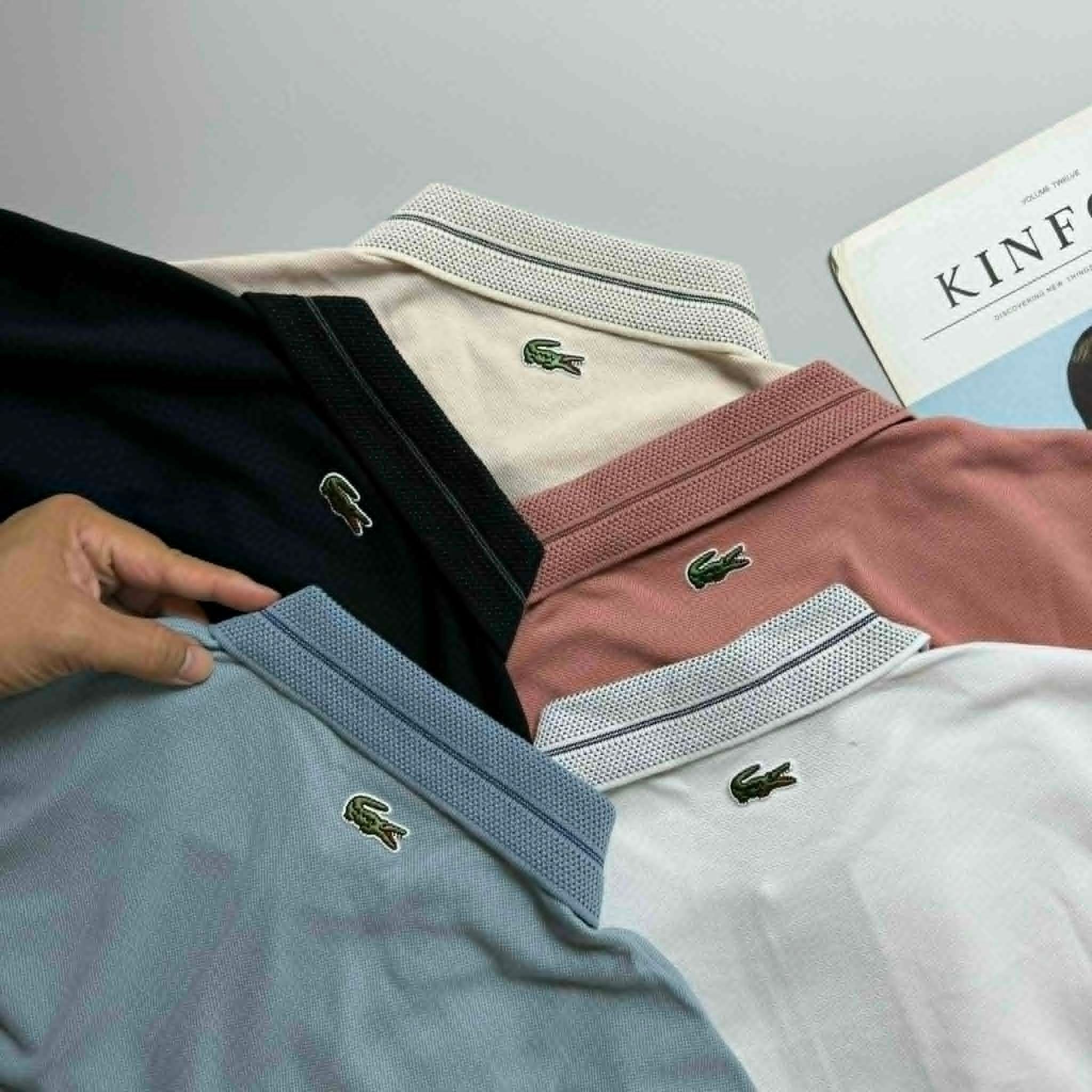 POLO LA.COSTE LOGO L THÊU NGỰC 7658