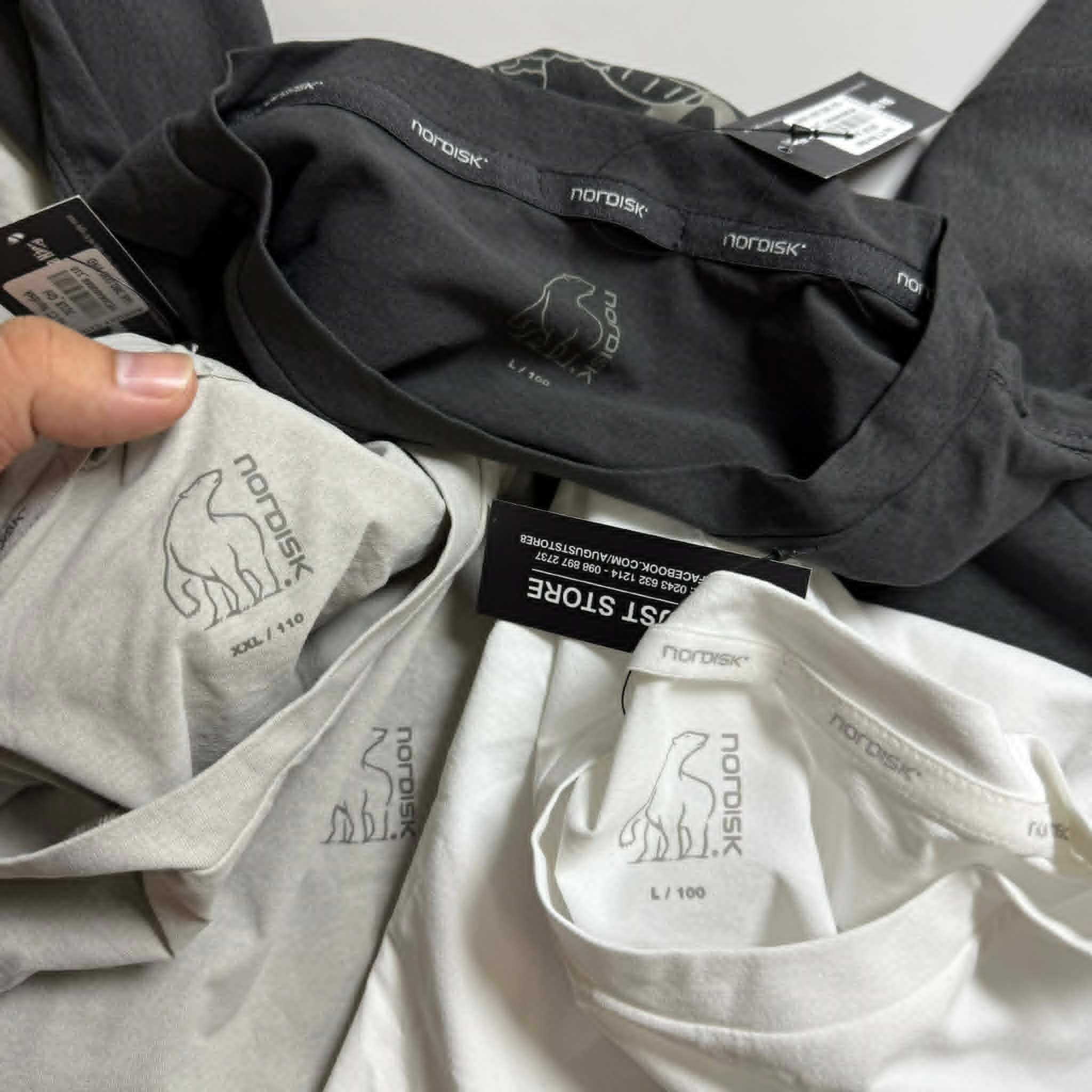 ÁO CT NOR.DISK HYGGE HIKE UNISEX 3018