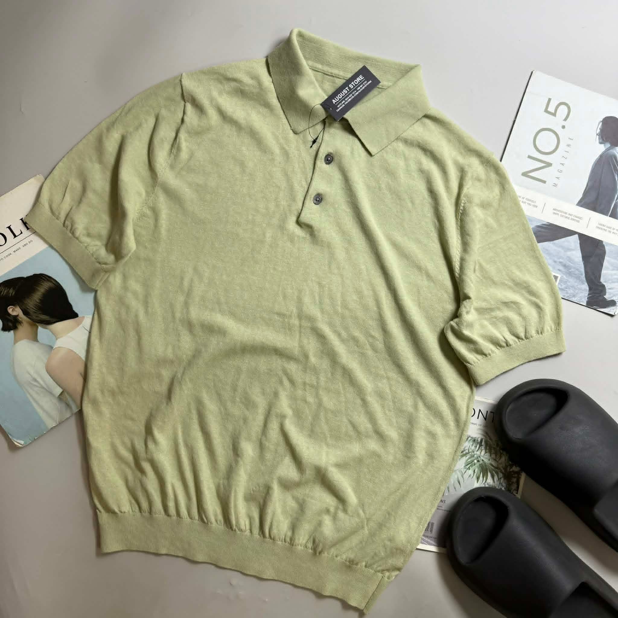 POLO LEN GIOR.DANO CỔ 3 KHUY 3926