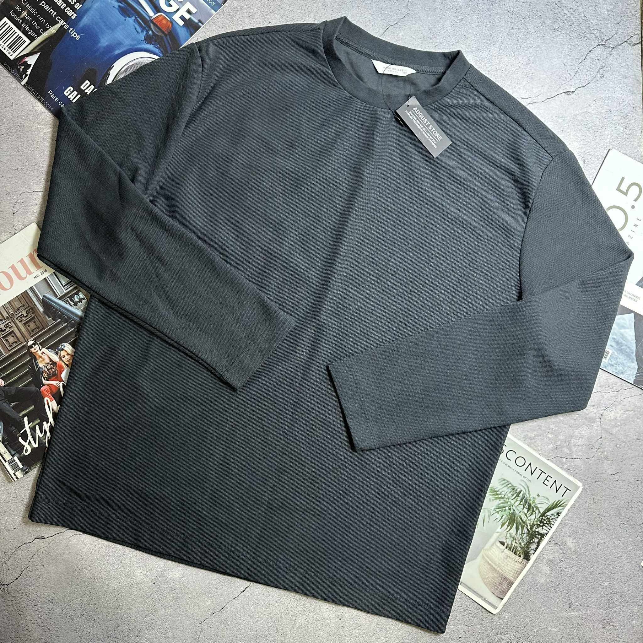 ÁO DT MIND.BRIDGE VẢI DỆT FORM OVERSIZE 6132