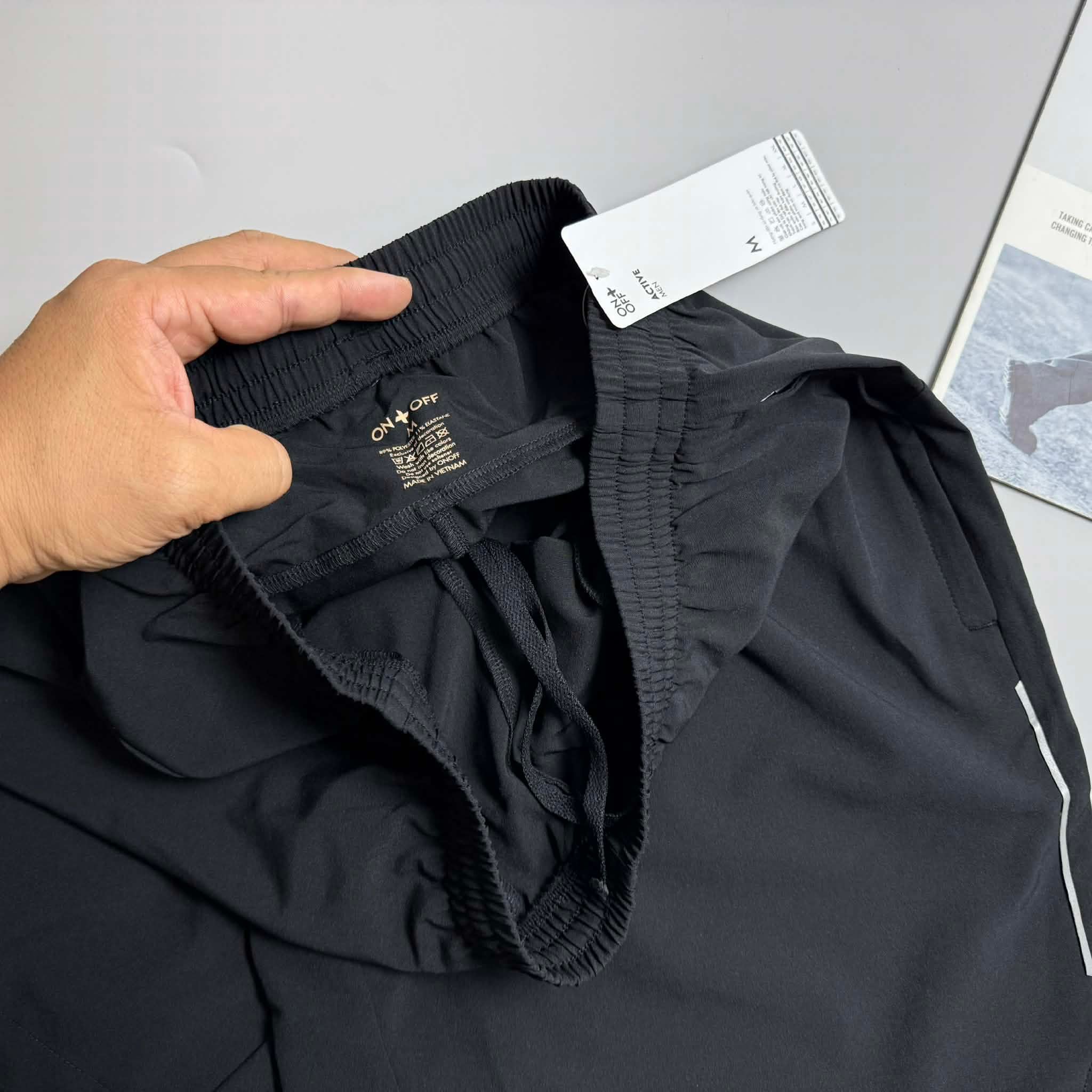 SHORT GIÓ THỂ THAO TÚI KHÓA ON/OFF 2062