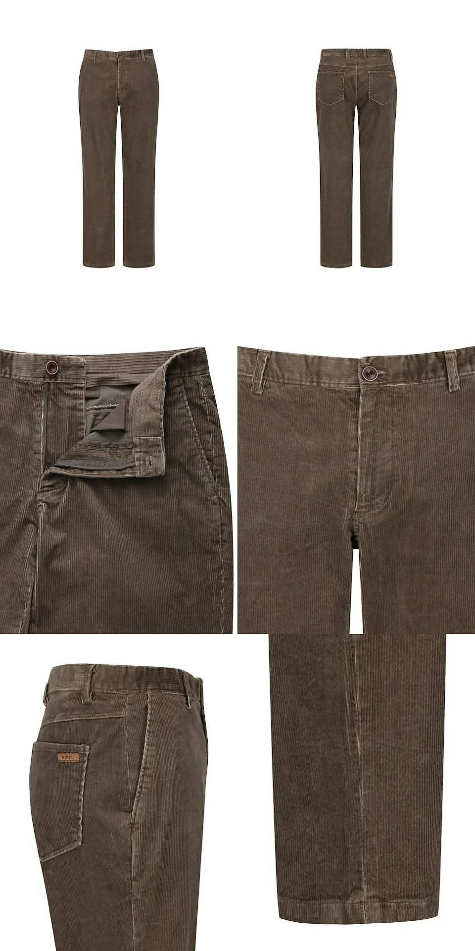 QUẦN NHUNG KẺ TĂM OL.ZEN RELAXED FIT 3030