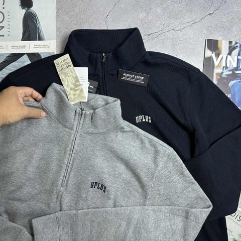 ÁO NỈ CỔ KHÓA LÓT LÔNG U.PLUS 7903
