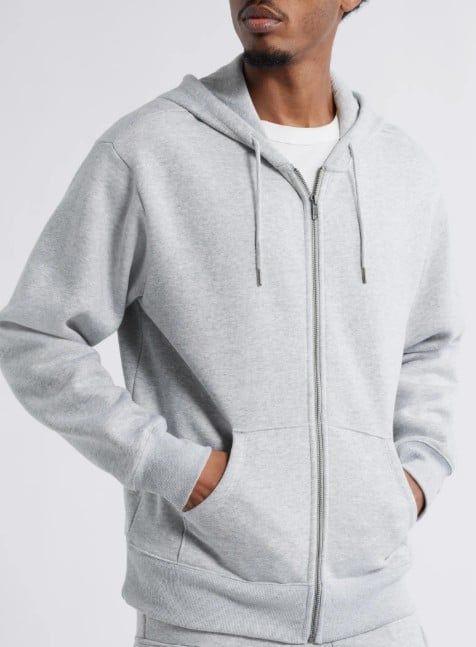 ÁO KHOÁC NỈ MŨ KÉO KHÓA BP. BASIC 5187